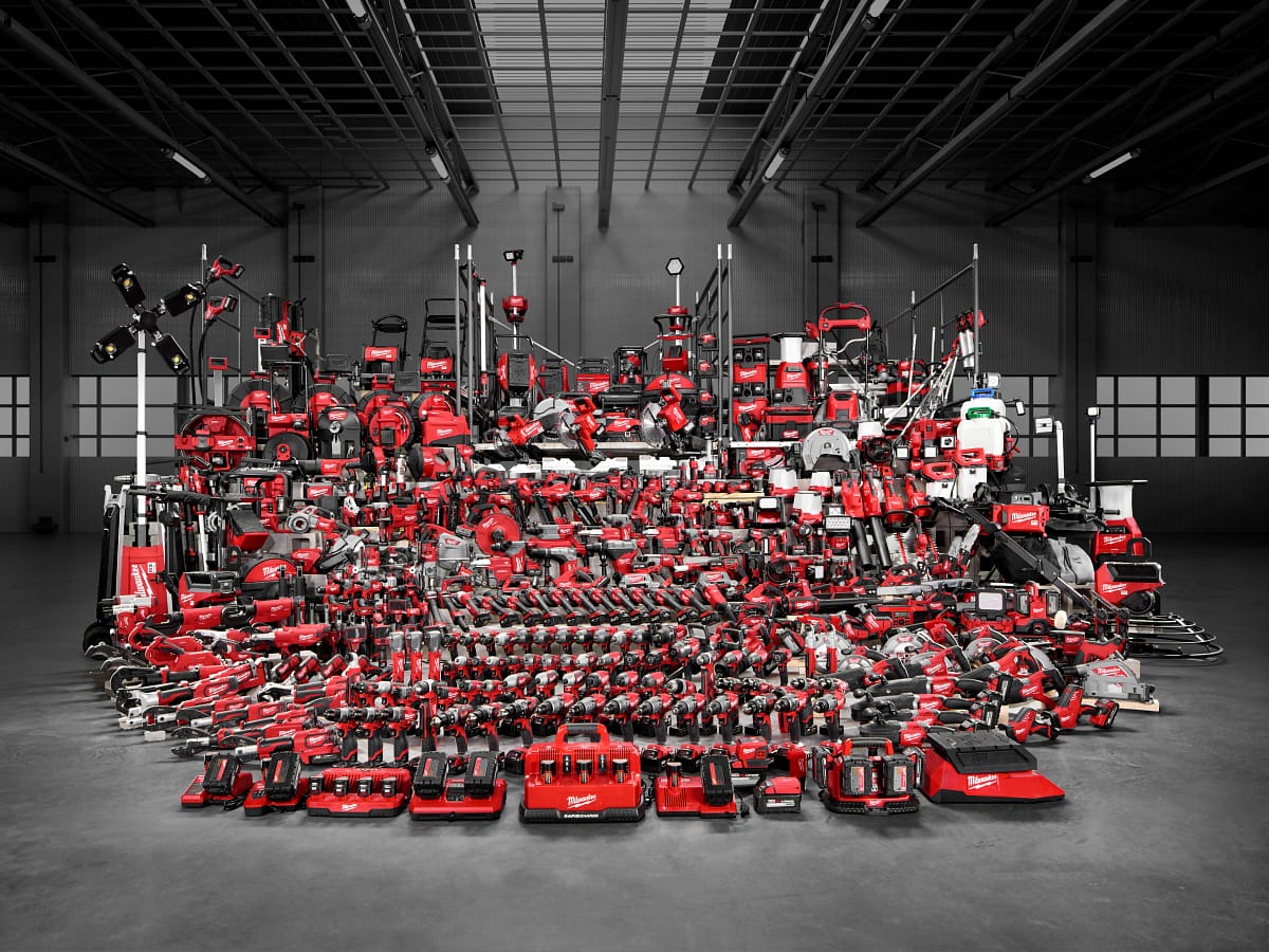 Family photograph of Milwaukee Cordless Tools