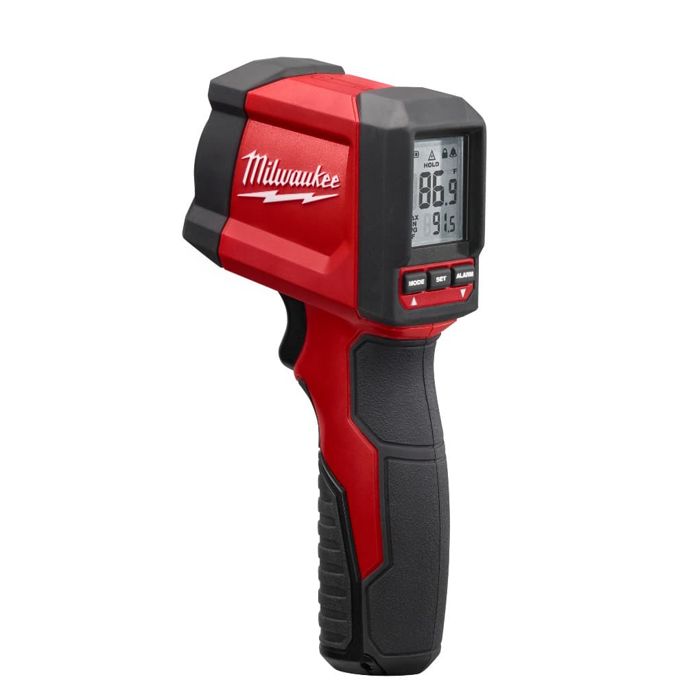 Milwaukee 2267-20NST 10:1 Infrared Temp Gun 9-Volt NIST Certified