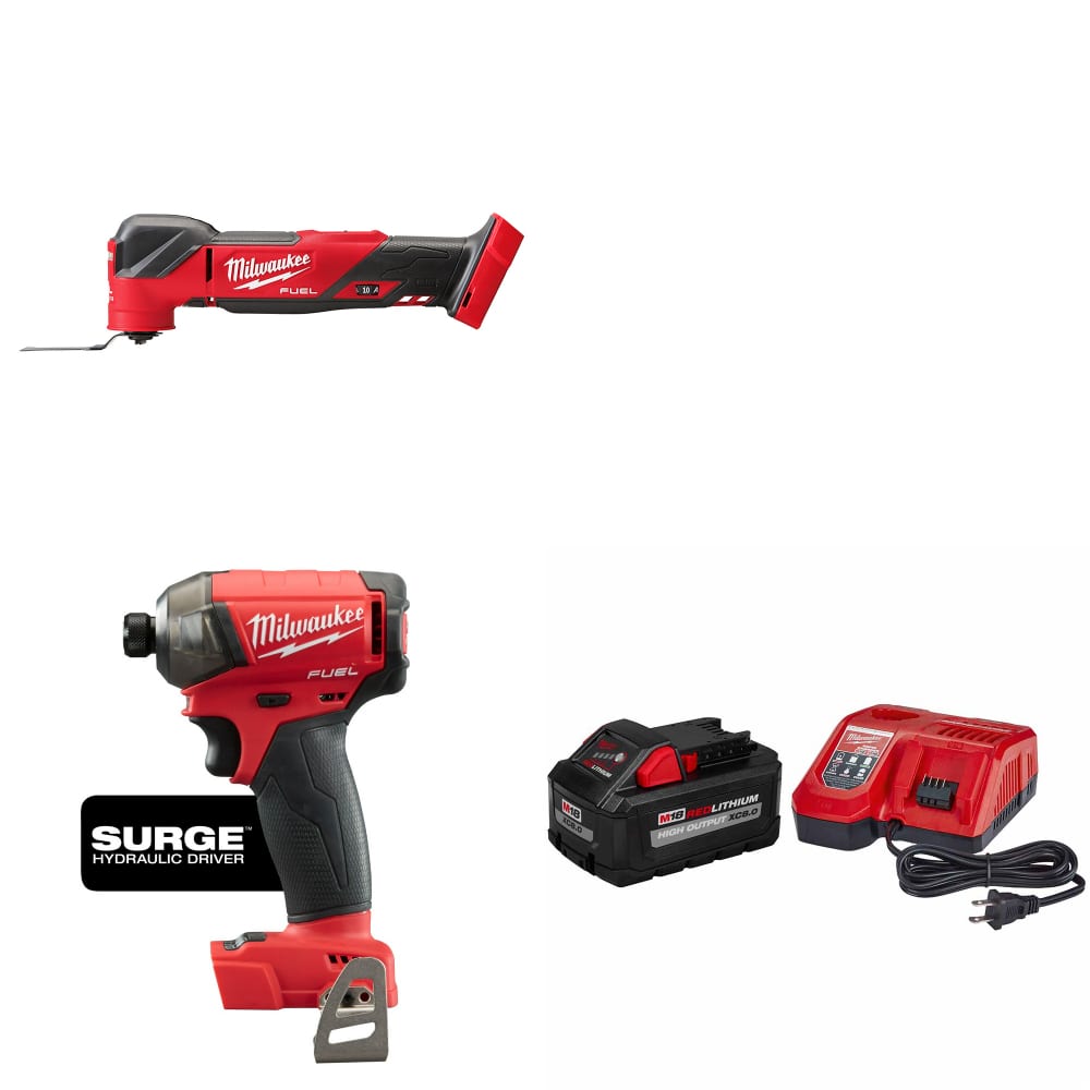 Milwaukee 2836-20 M18 FUEL Multi-Tool W/ 2760-20 Hex Driver & FREE Starter Kit