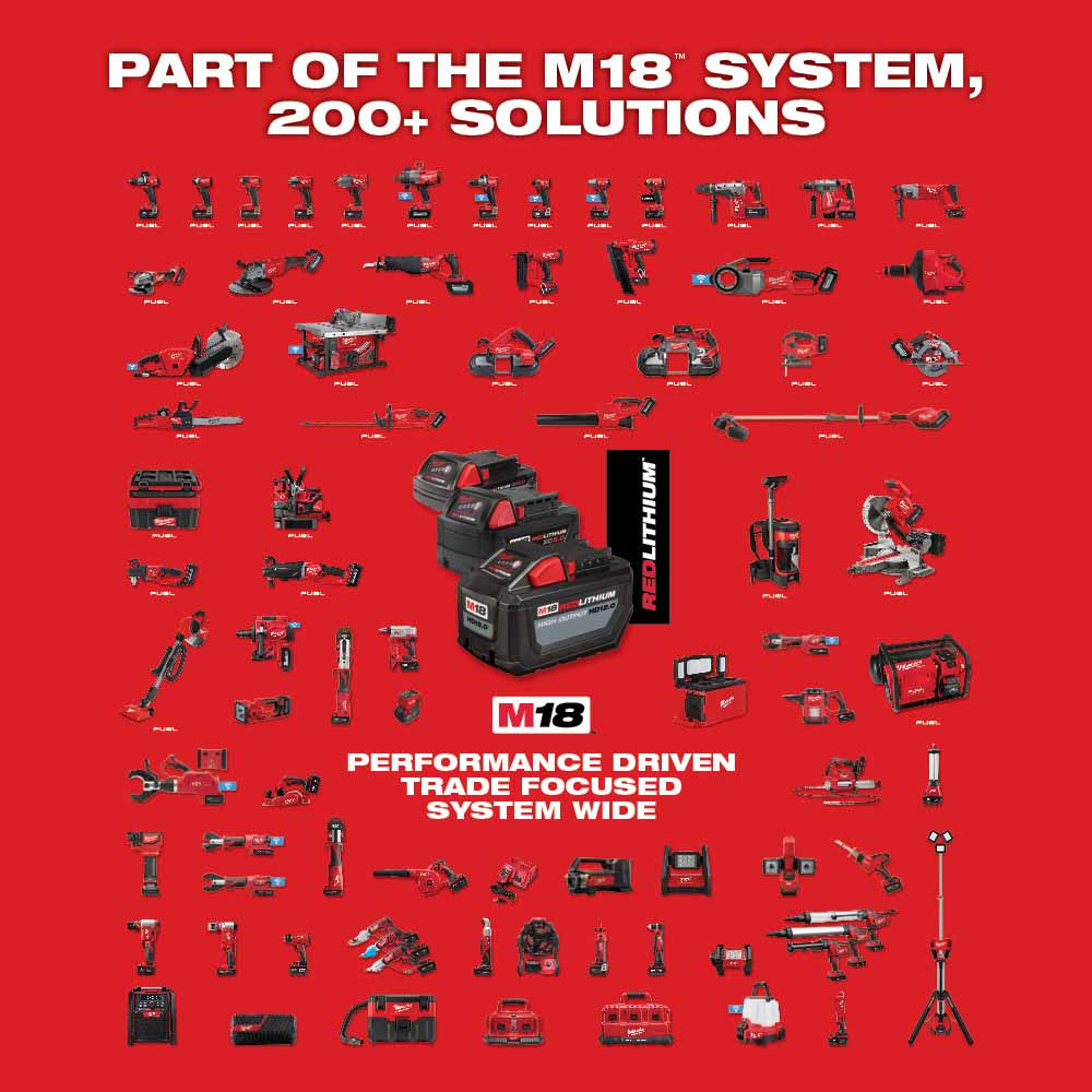 Milwaukee 2657-22CT M18 2-Speed 1/4" Hex Impact Driver Kit - 5