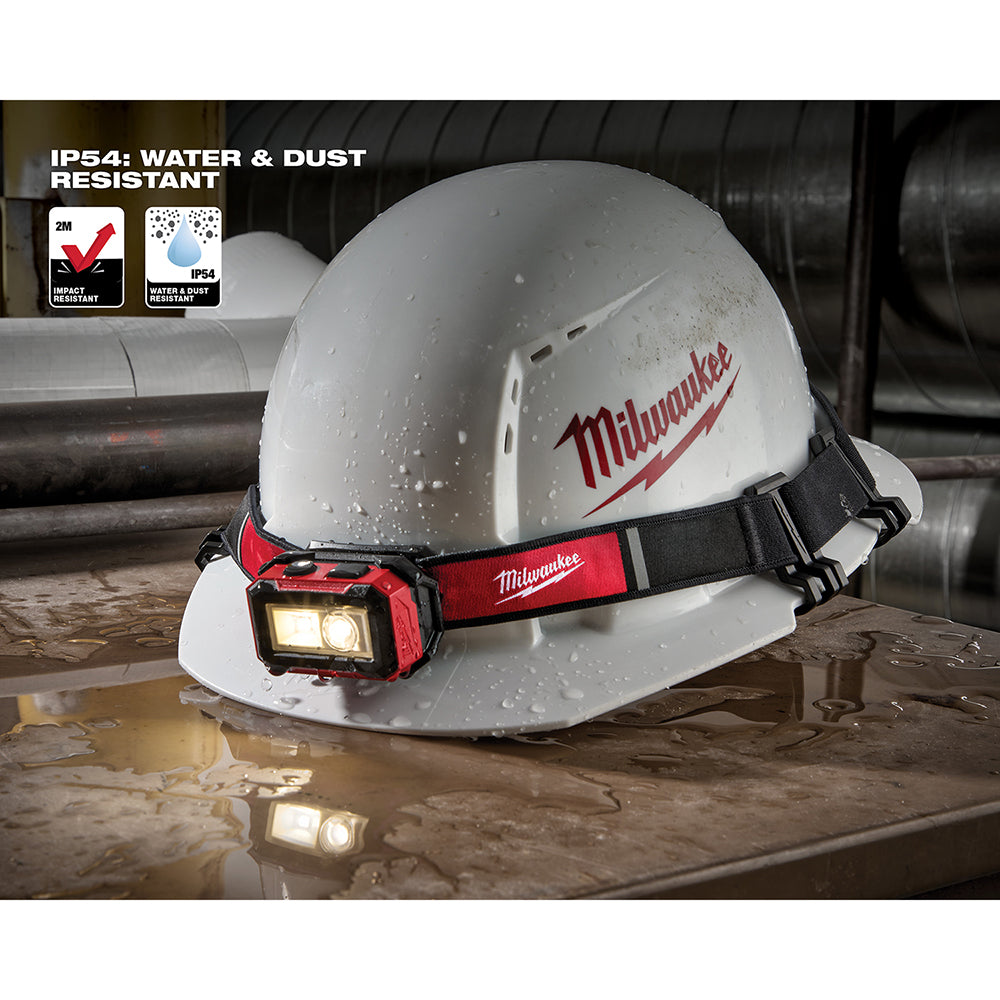 Milwaukee 2012R Rechargeable Detachable Magnetic Headlamp / Task Light 450 Lumens - 8