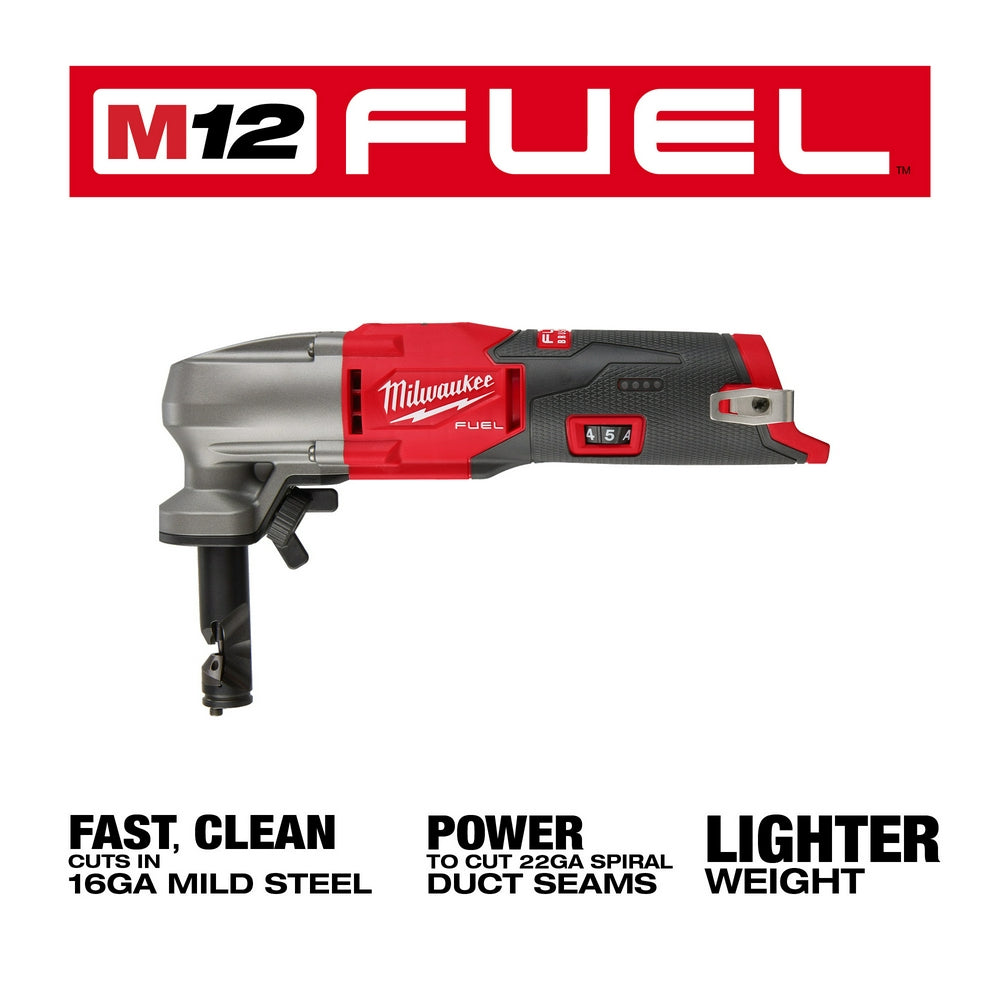 Milwaukee 2476-20 M12 FUEL 16 Gauge Variable Speed Nibbler - 3