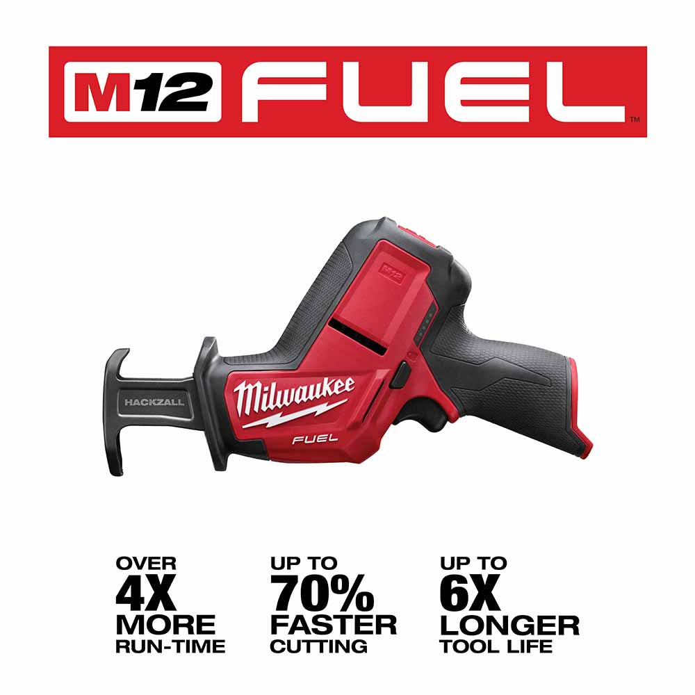 Milwaukee 2520-20 M12 FUEL HACKZALL Recip Saw Tool Only - 2