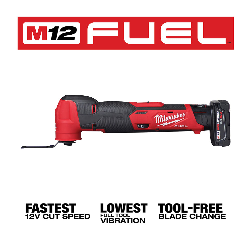 Milwaukee 2526-21XC M12 FUEL™ Oscillating Multi-Tool Kit - 5