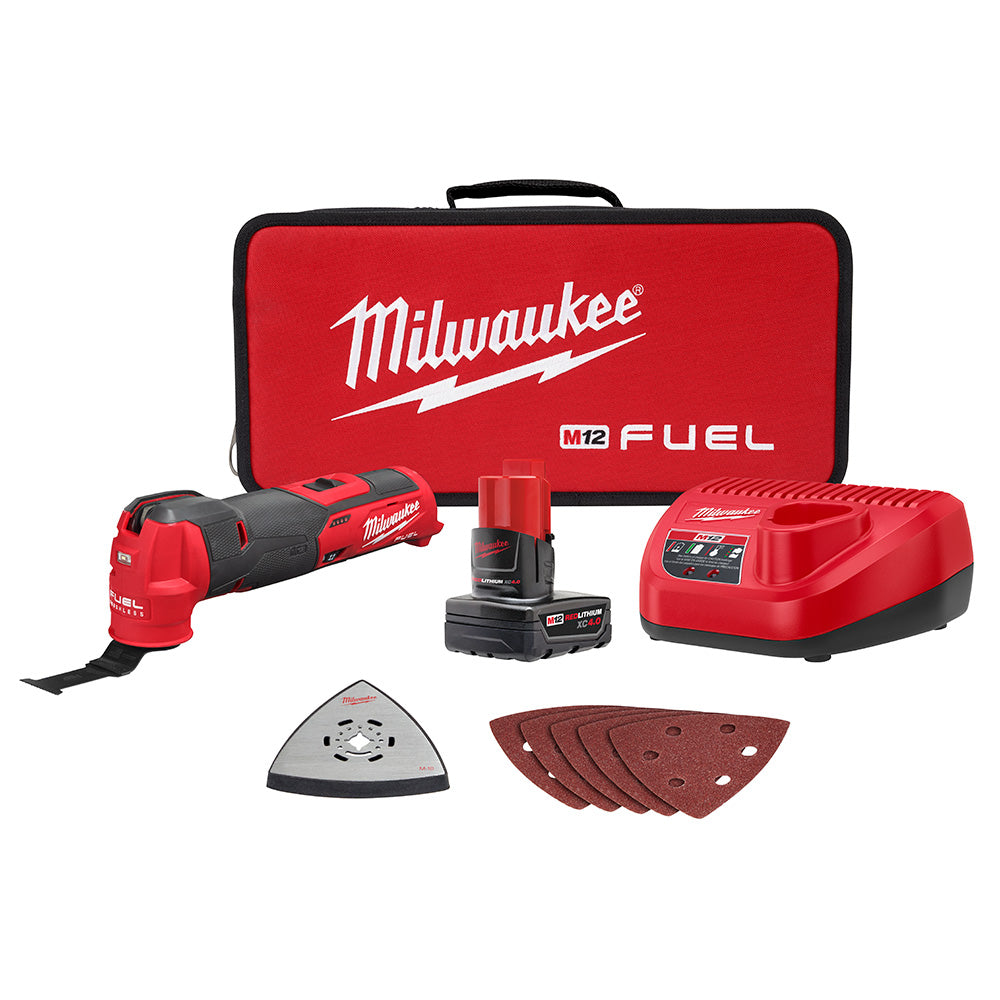 Milwaukee 2526-21XC M12 FUEL™ Oscillating Multi-Tool Kit - 4