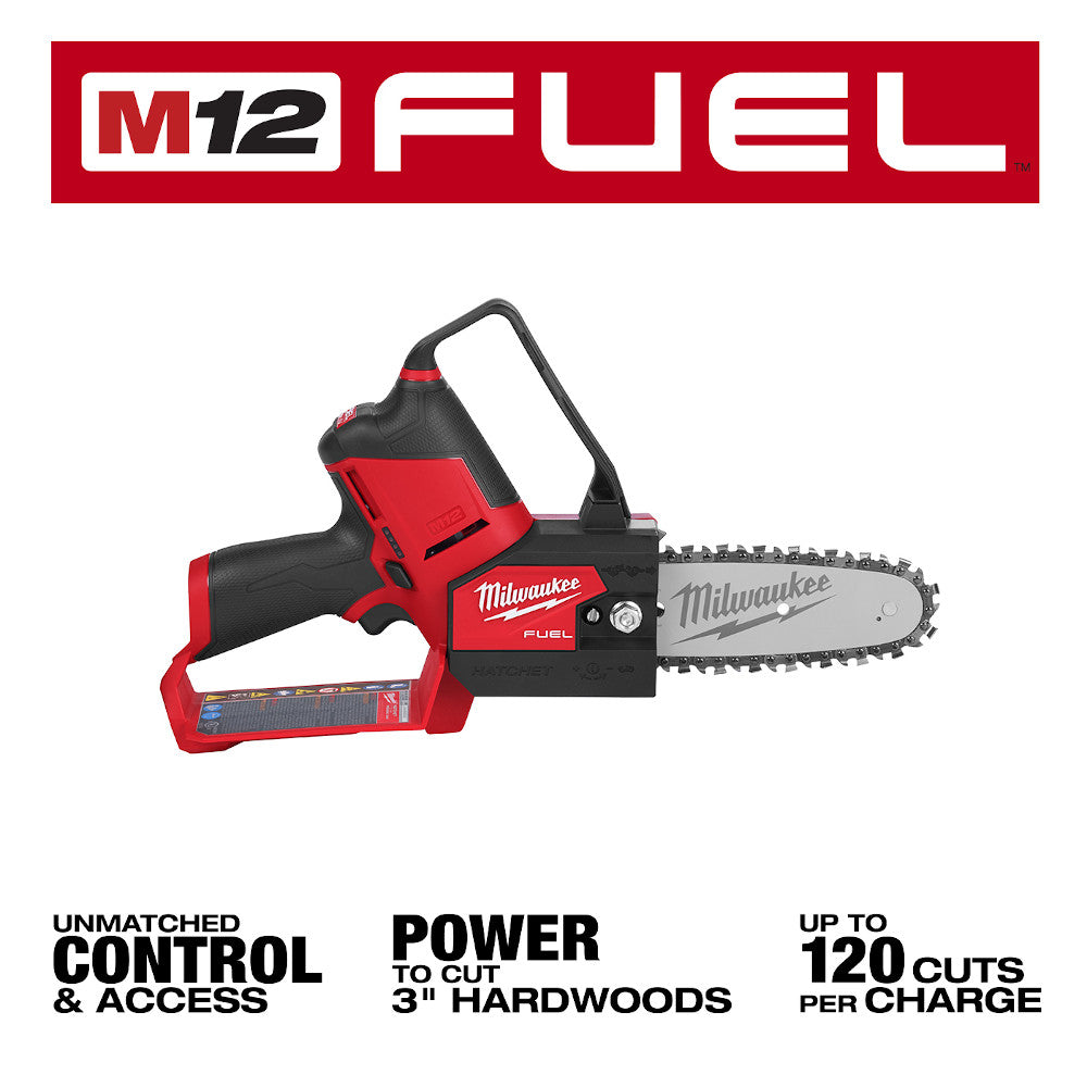 Milwaukee 2527-20 M12 FUEL™ HATCHET™ 6" Pruning Saw (Tool-Only) - 2