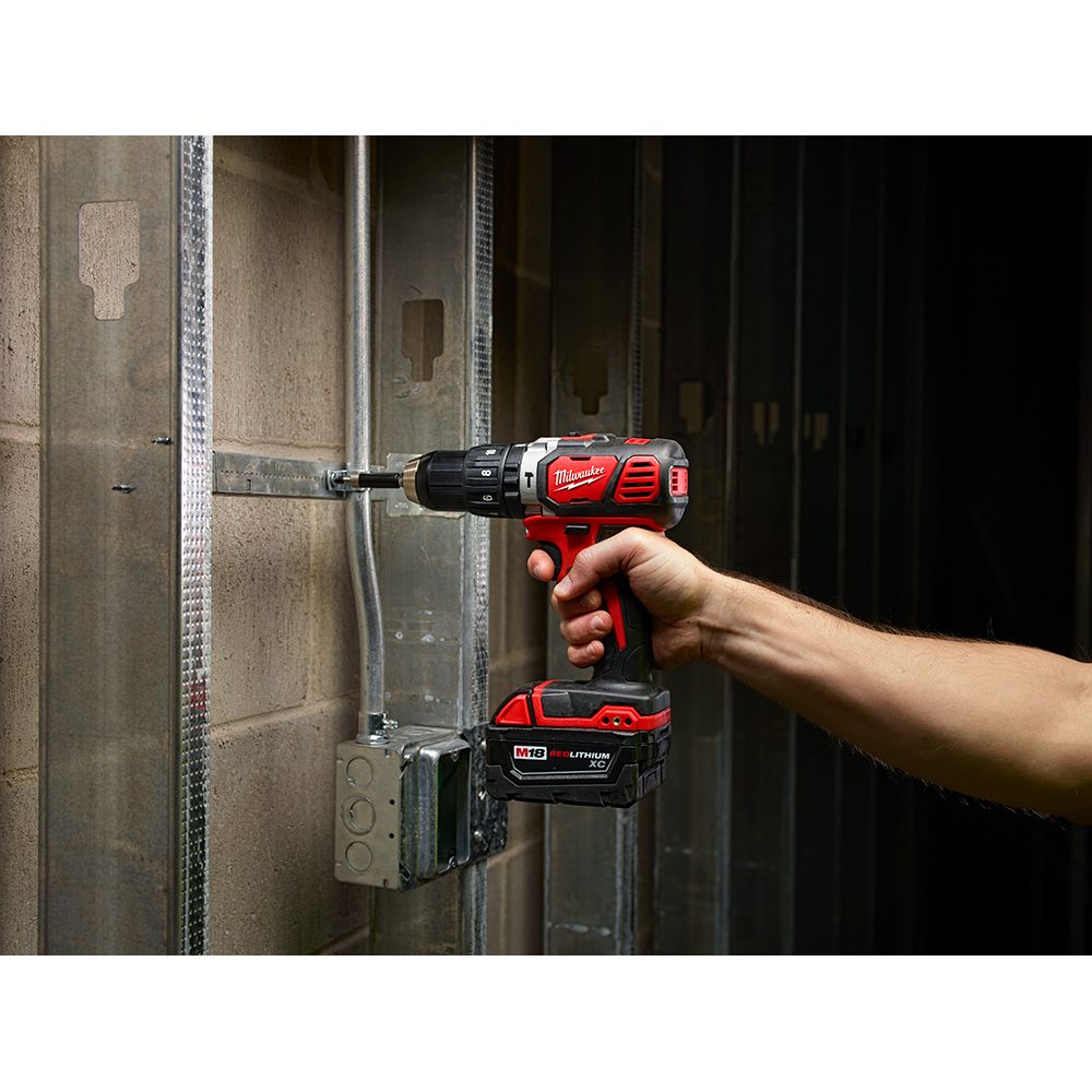 Milwaukee 2607-22Y M18 Compact 1/2" Hammer Drill/Driver - 5