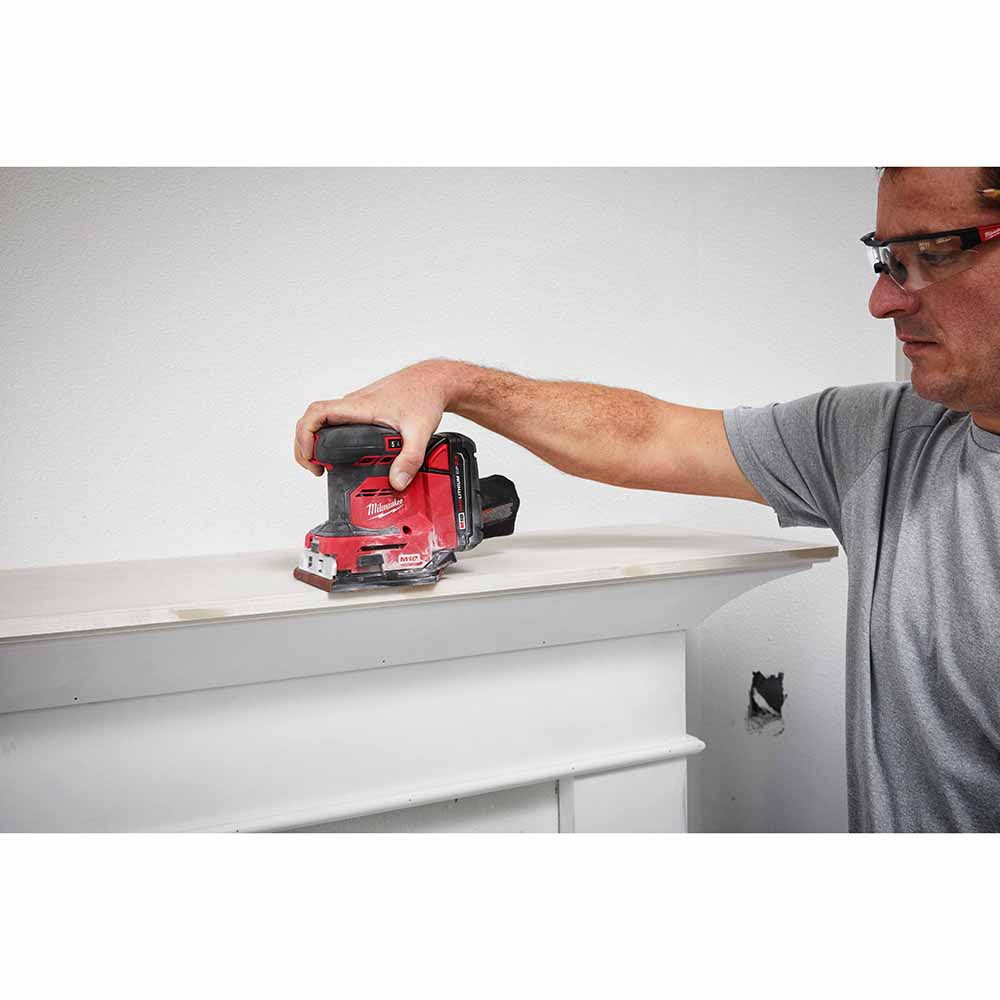 Milwaukee 2649-20 M18 Orbital 1/4 Sheet Sander - 15