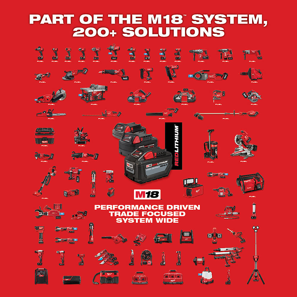 Milwaukee 2672-21 M18 Force Logic Cable Cutter With 750 MCM Cu Jaws - 11