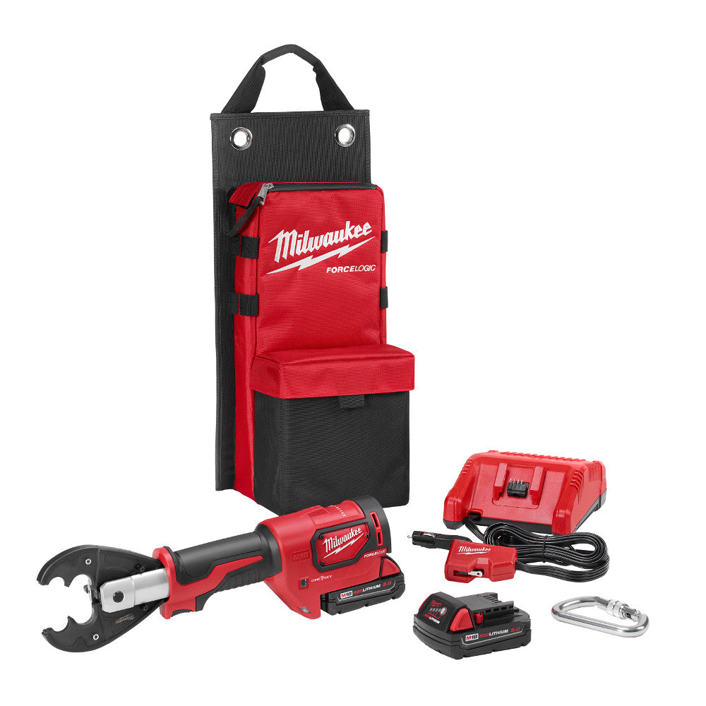 Milwaukee 2678-OKIT M18 Force Logic 6T Utility Crimper Kit Fixed O Die