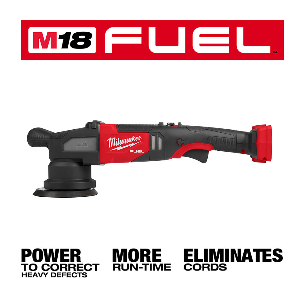 Milwaukee 2684-20 M18 FUEL 15mm Random Orbital Polisher - 8