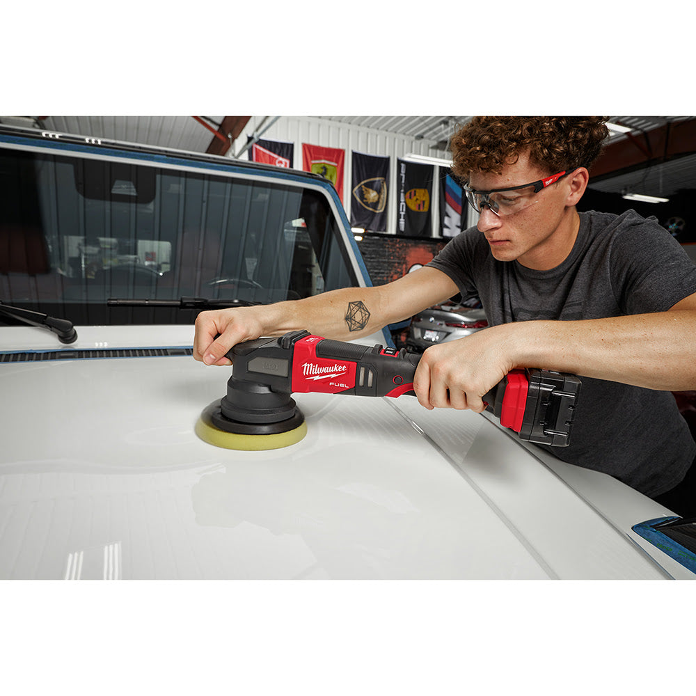 Milwaukee 2684-22HD M18 FUEL 15mm Random Orbital Polisher Kit - 14