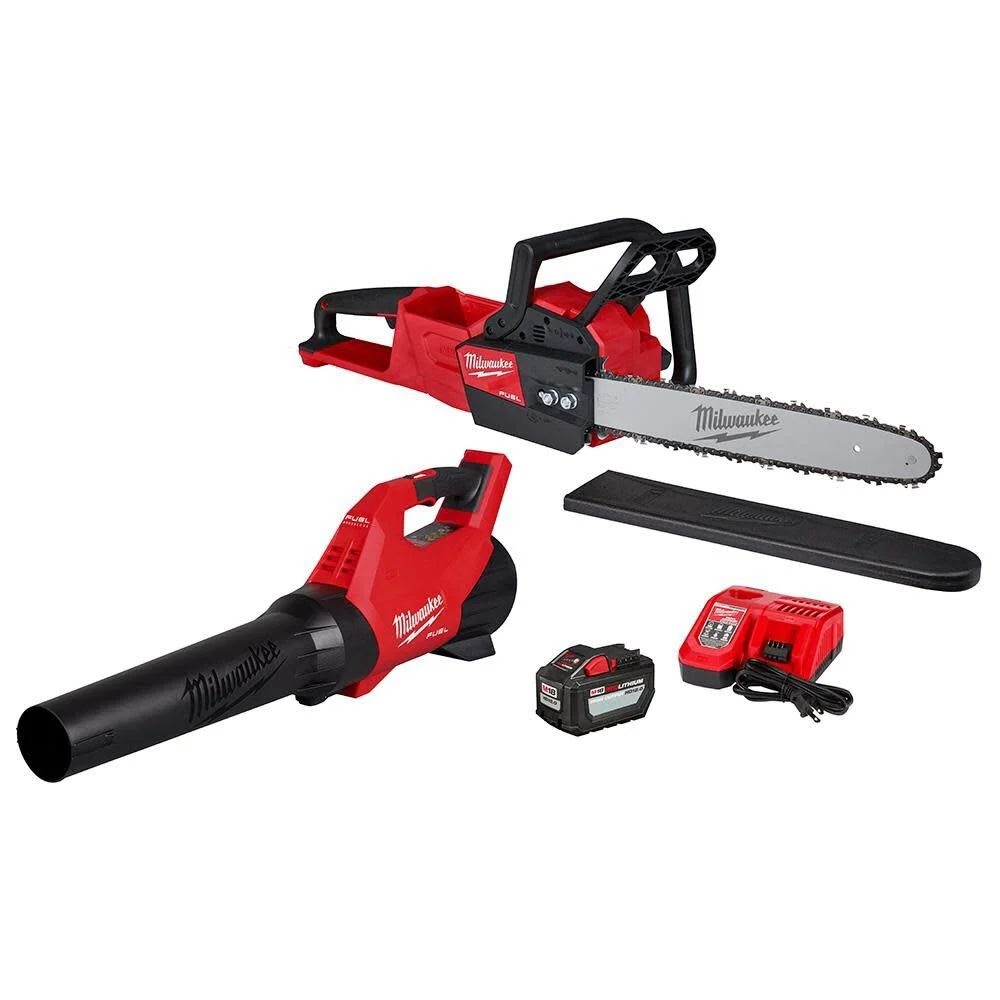 Milwaukee 2727-21HDB M18 FUEL Chainsaw Kit with Free Blower