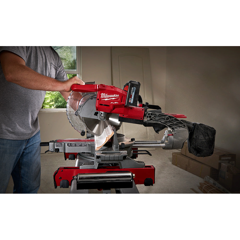 Milwaukee 2734-21 M18 FUEL™ 10" Dual Bevel Sliding Compound Miter Saw Kit - 2