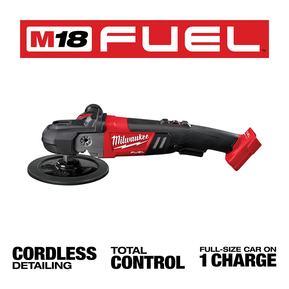 Milwaukee 2738-20 M18 FUEL 7" Variable Speed Polisher Bare Tool - 3