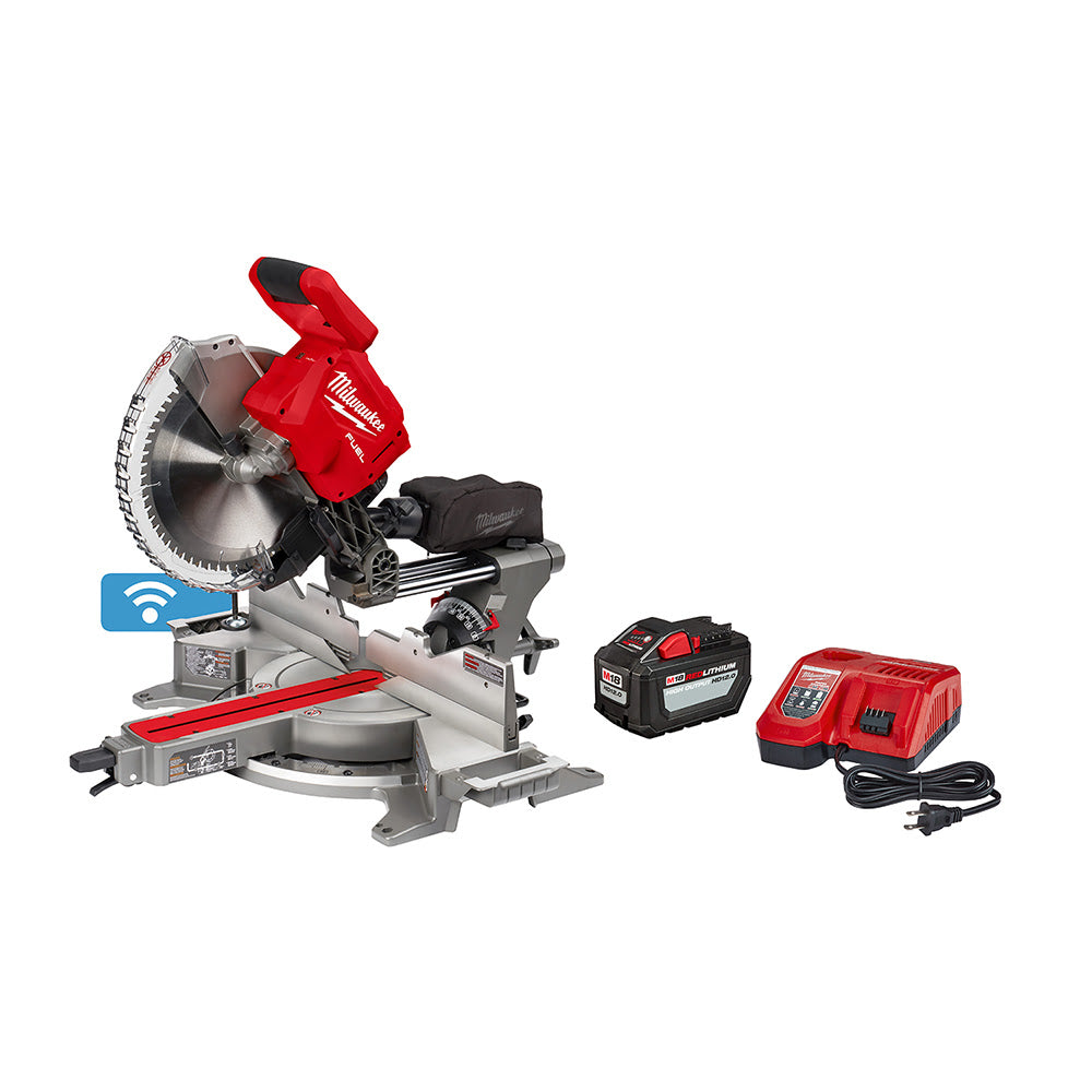 Milwaukee 2739-21HD M18 FUEL 12" Dual Bevel Sliding Compound Miter Saw - Kit