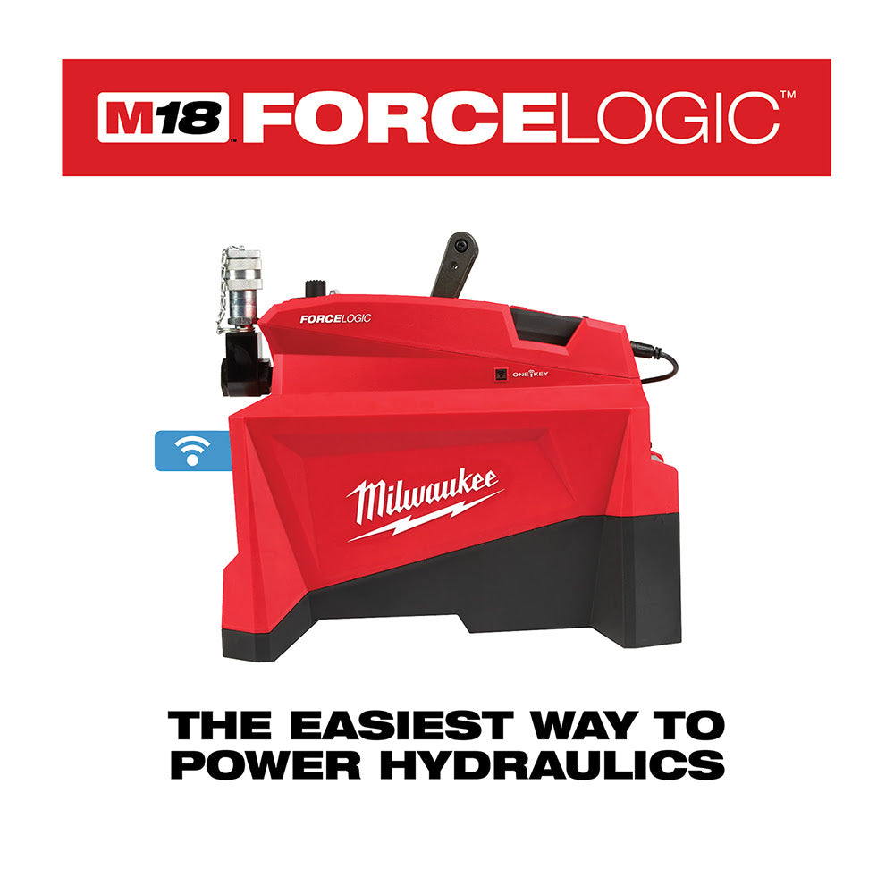 Milwaukee 2774-21HD M18 FORCE LOGIC 10,000psi Hydraulic Pump Kit - 3