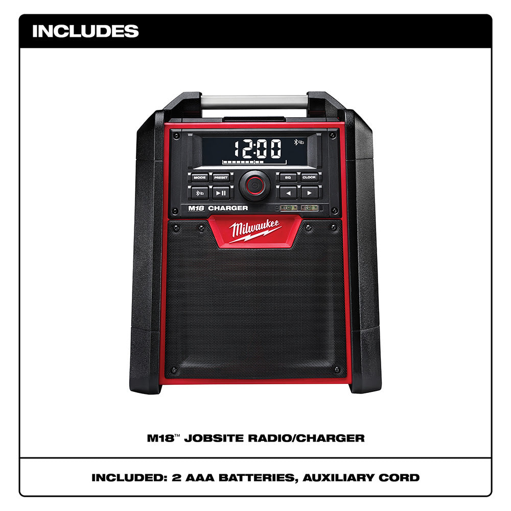 Milwaukee 2792-20 M18 Jobsite Radio/Charger - 6