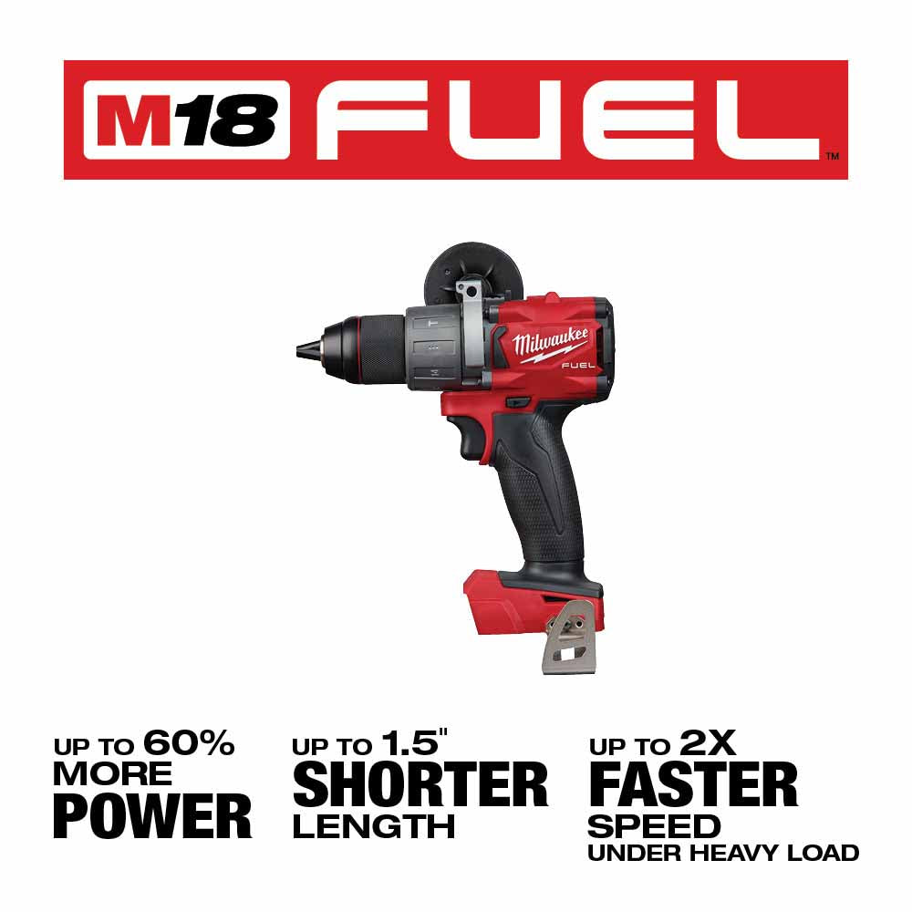 Milwaukee 2804-20 M18 FUEL 1/2" Hammer Drill, Bare Tool - 3