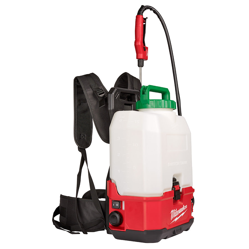 Milwaukee 2820-21PS M18 SWITCH TANK 4-Gallon Backpack Sprayer Kit - 3