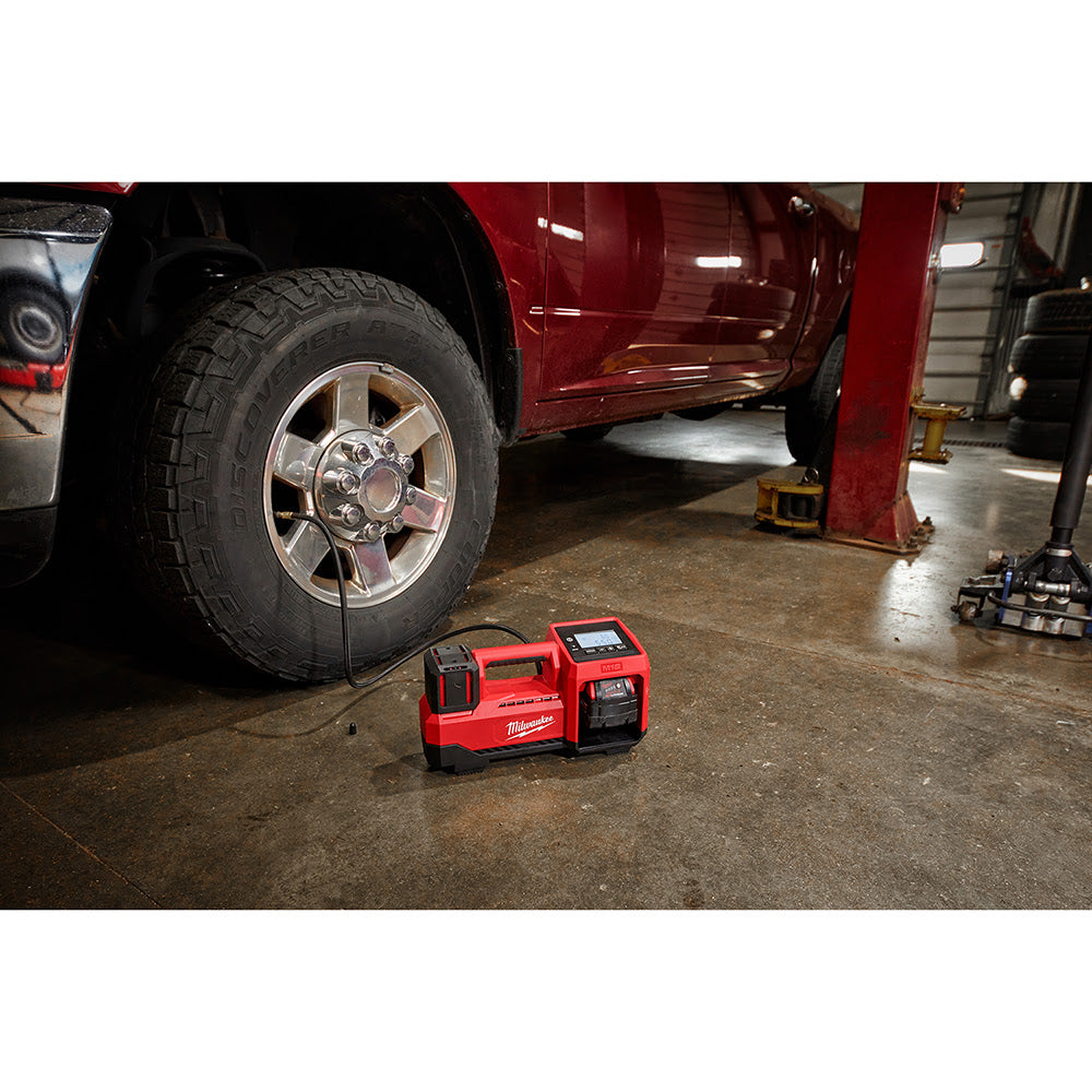 Milwaukee 2848-20 M18 Compact Tire Inflator, Tool Only - 9