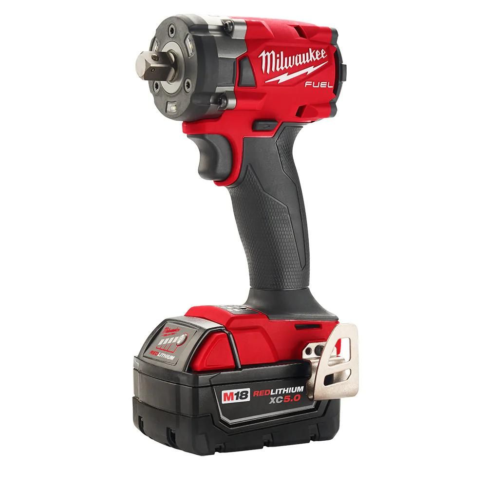 Milwaukee 2855P-22R M18 FUEL 1/2 " Compact Impact Wrench w/ Pin Detent Kit - 4