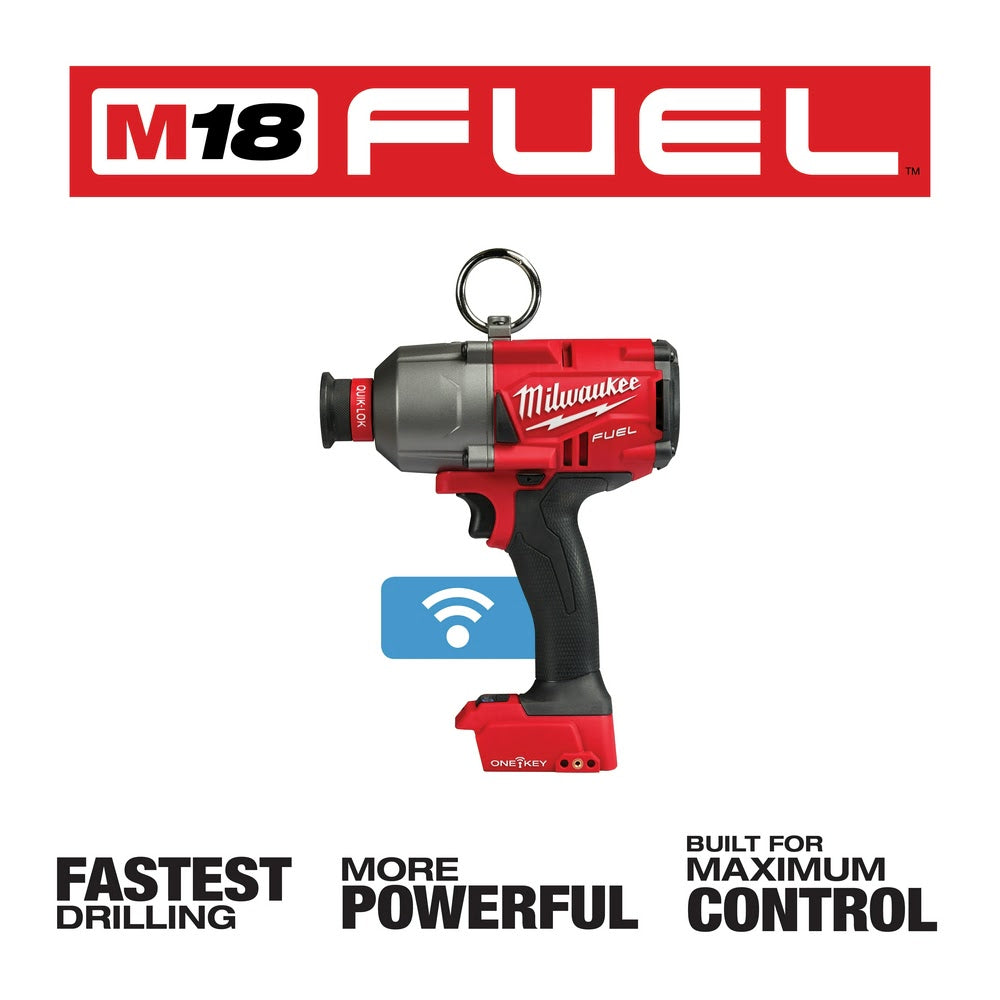 Milwaukee 2865-20 M18 FUEL 7/16" Hex Utility HTIW w/ ONE-KEY (Tool Only) - 3