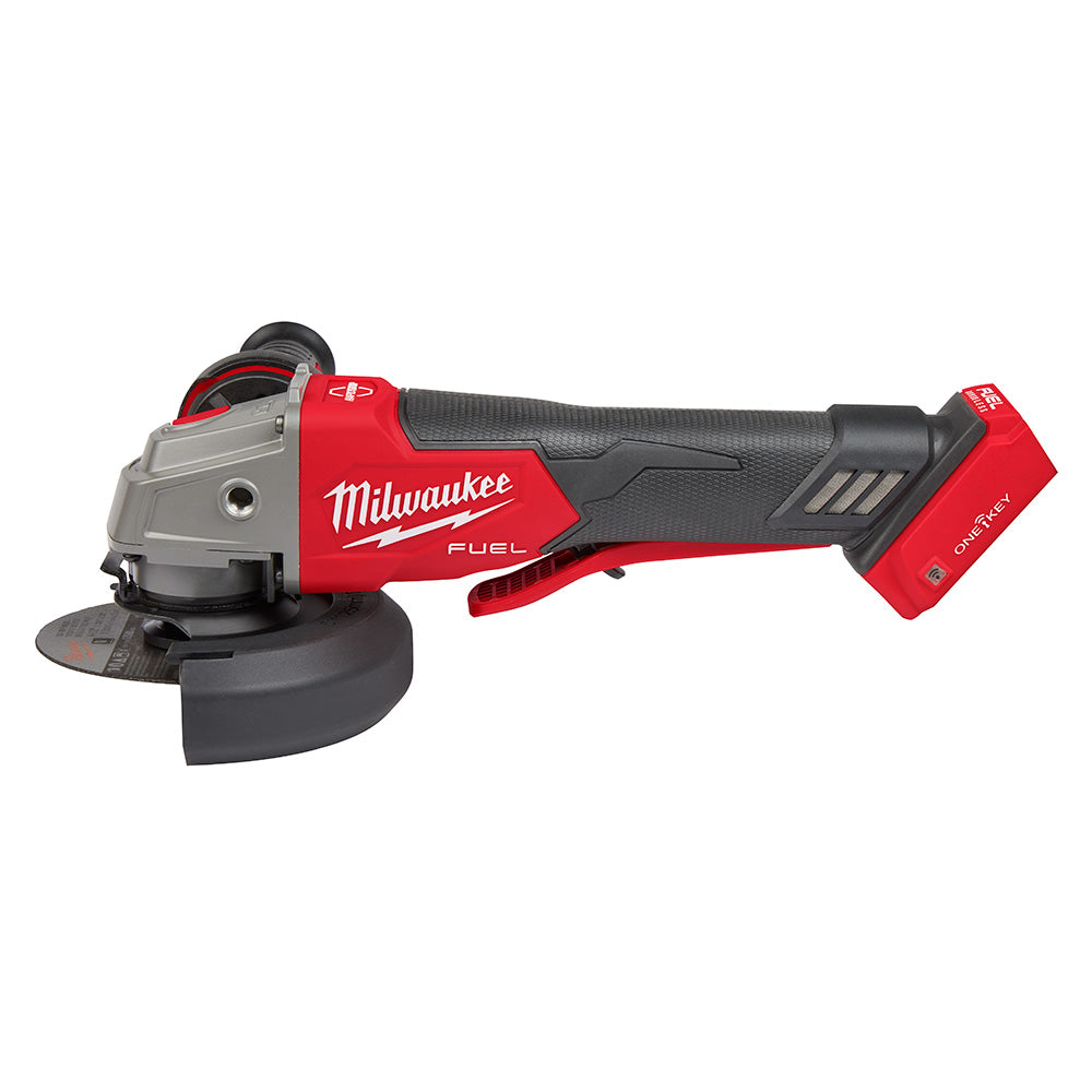 Milwaukee 2882-20 M18 FUEL™ 4-1/2" / 5" Braking Grinder w/ ONE-KEY™  Paddle Switch, No-Lock - 13