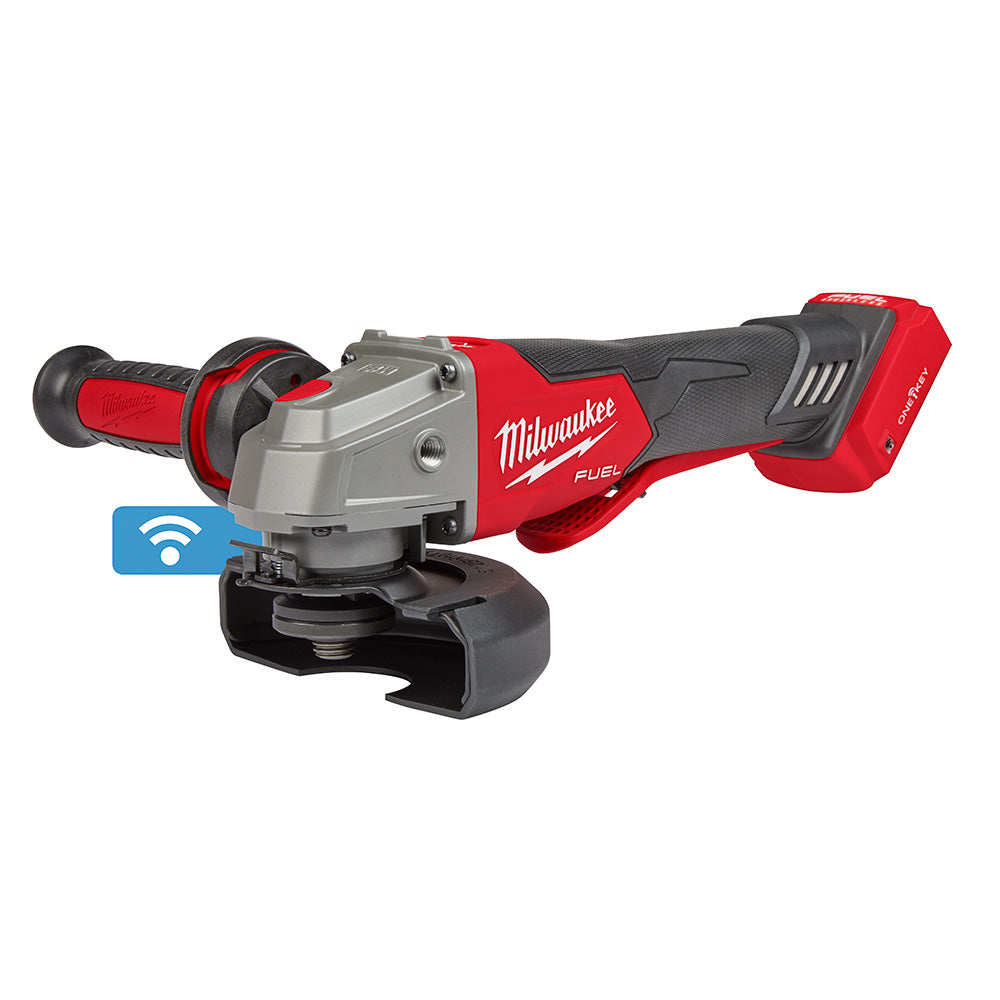 Milwaukee 2882-20 M18 FUEL™ 4-1/2" / 5" Braking Grinder w/ ONE-KEY™  Paddle Switch, No-Lock - 8