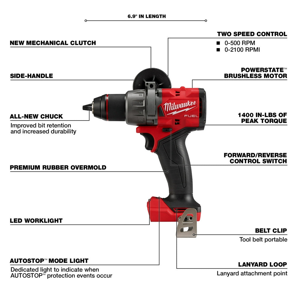 Milwaukee 2903-20 M18 FUEL 1/2" Drill/Driver - 4