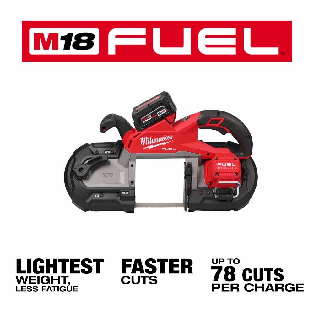 Milwaukee 2929-22 M18 FUEL Deep Cut Band Saw Kit - 2