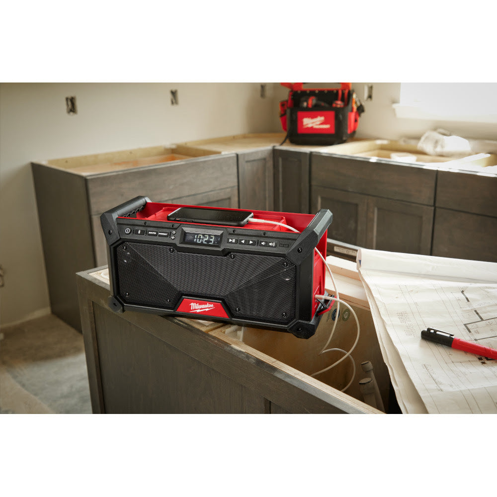 Milwaukee 2952-20 M18 Bluetooth Jobsite Radio - 9