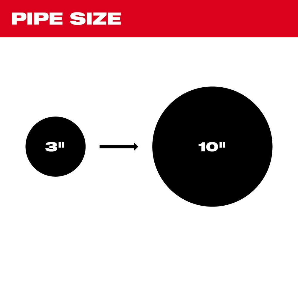 Milwaukee 2976-22 M18 325’ Stiff Pipeline Inspection System - 3