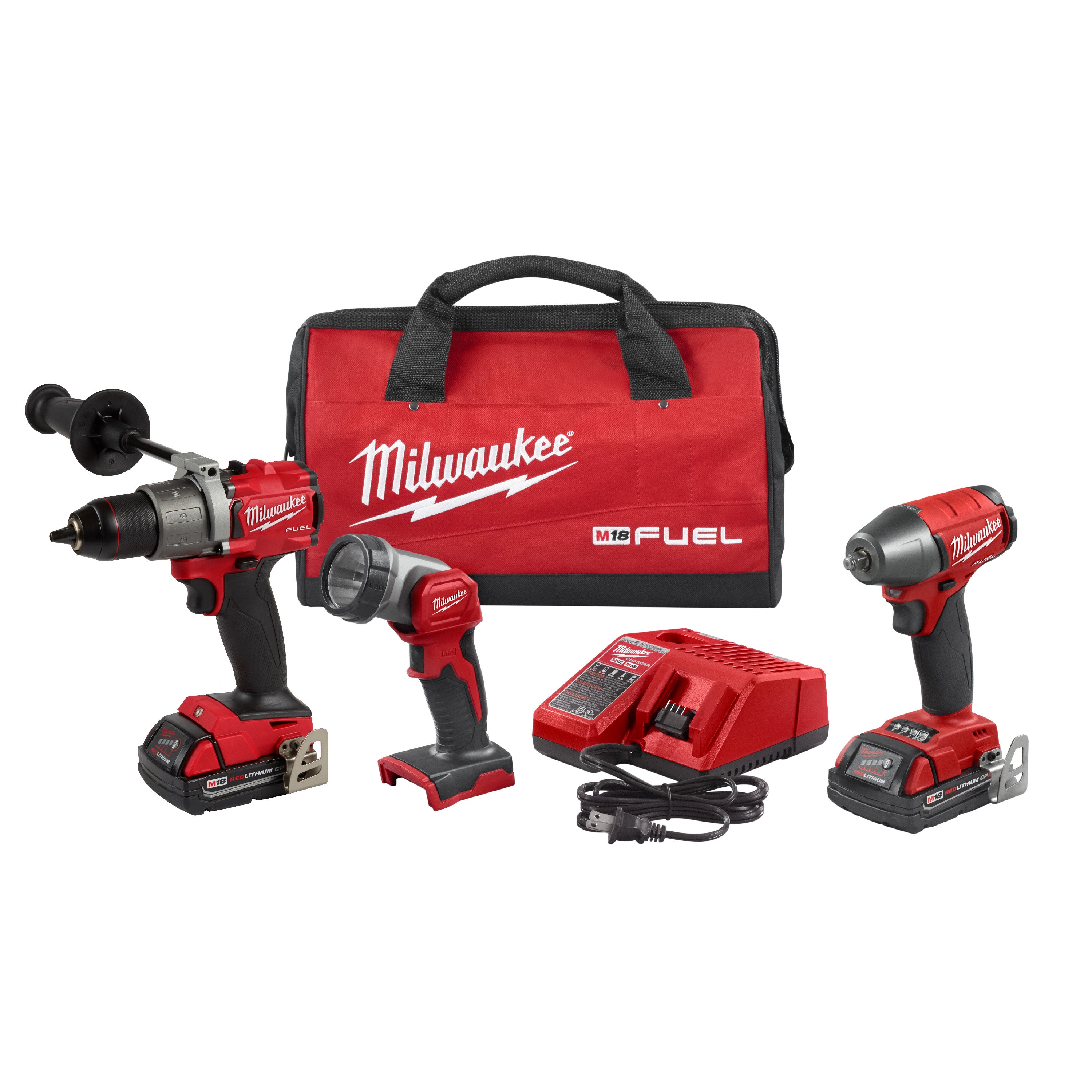 Milwaukee 2991-23 M18 FUEL 3PC Combo Kit - 2