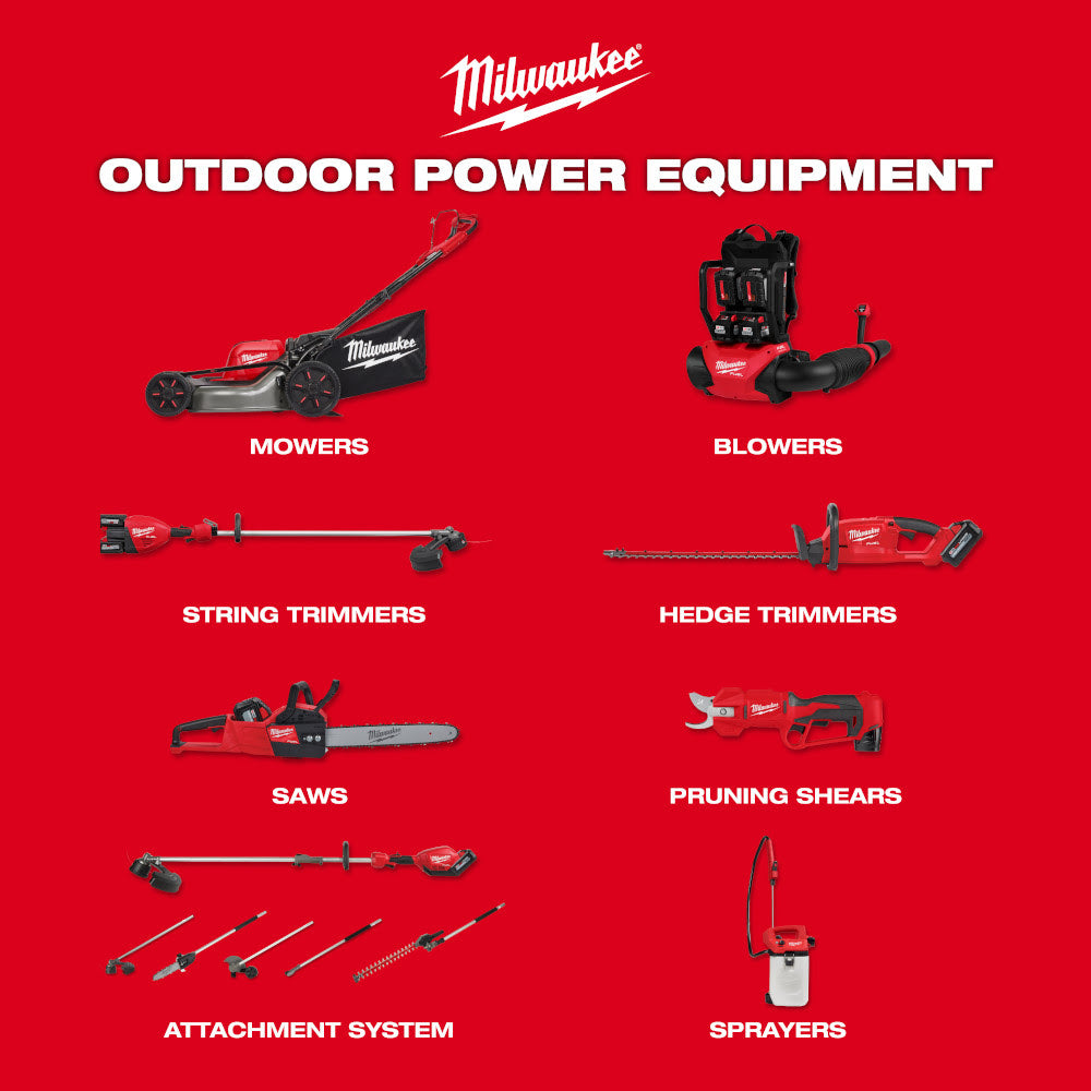 Milwaukee 3009-20 M18 FUEL Dual Battery Backpack Blower - 12