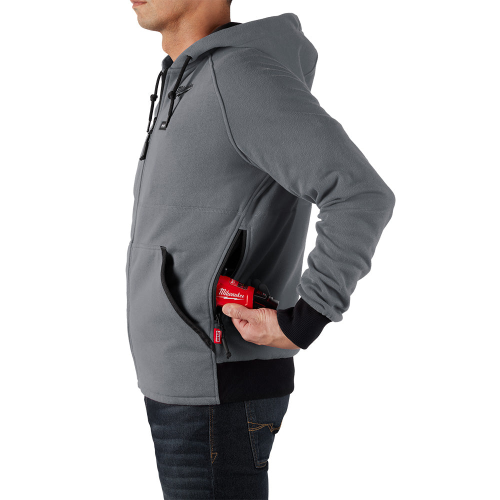 Milwaukee 306G-20 M12 Heated Hoodie Gray (Hoodie Only) - 6