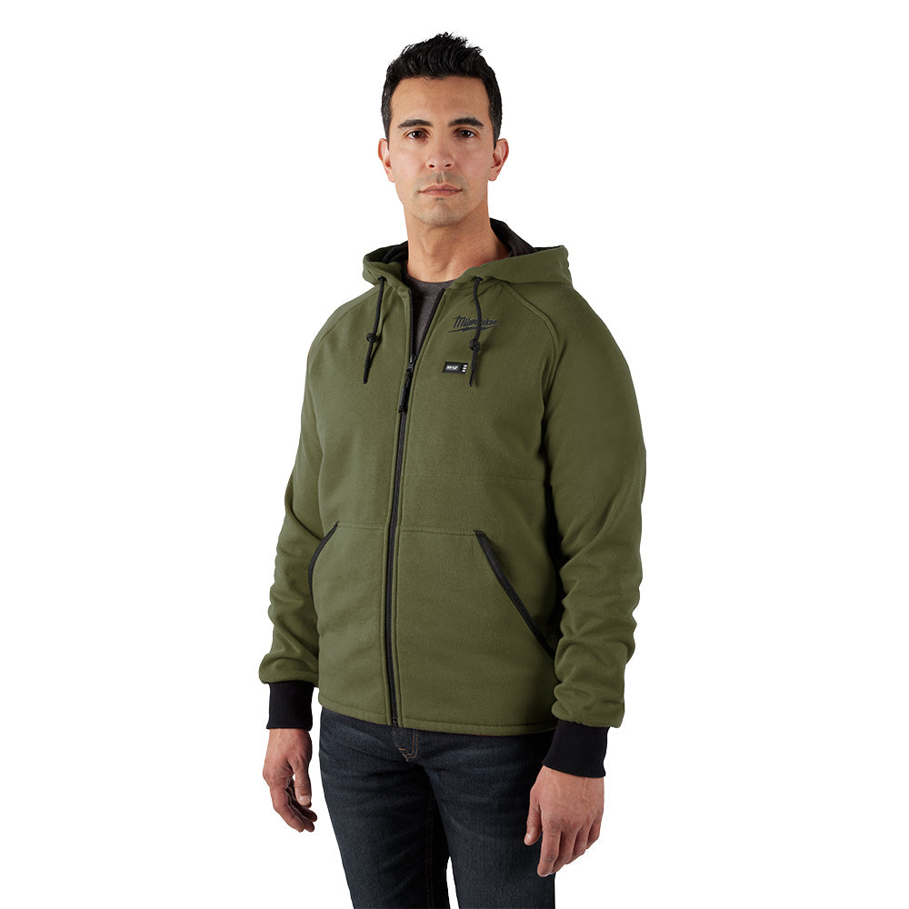 Milwaukee 306GN-20 M12 Heated Hoodie Green (Hoodie Only) - 4