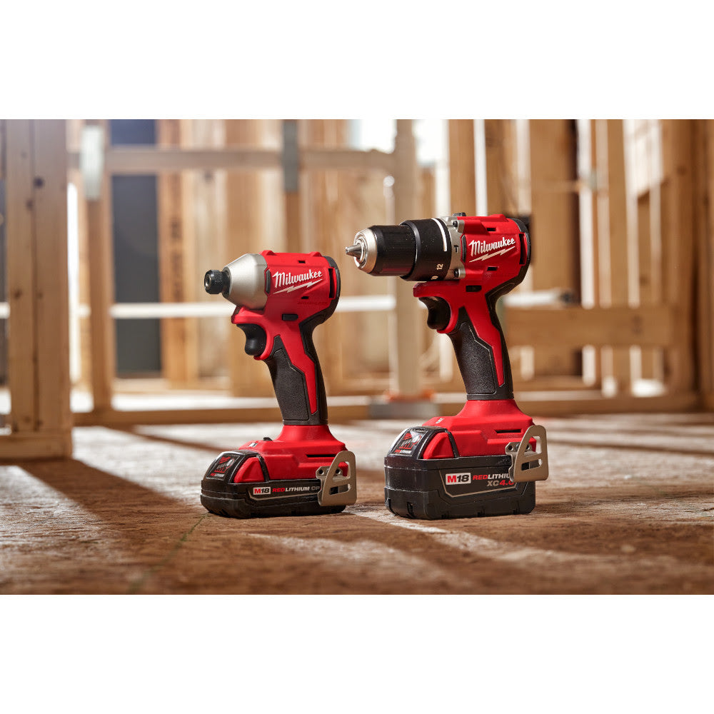 Milwaukee 3693-22CX M18 Compact Brushless 2-Tool Combo Kit - 11