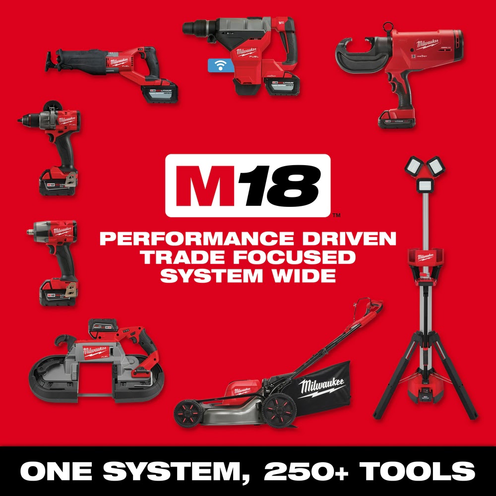 Milwaukee 3696-22 M18 FUEL  2-Tool Combo Kit w/ ONE-KEY - 15