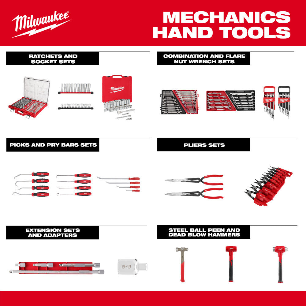 Milwaukee 45-34-1030 1/4" Drive 2mm Hex Bit Socket - 7