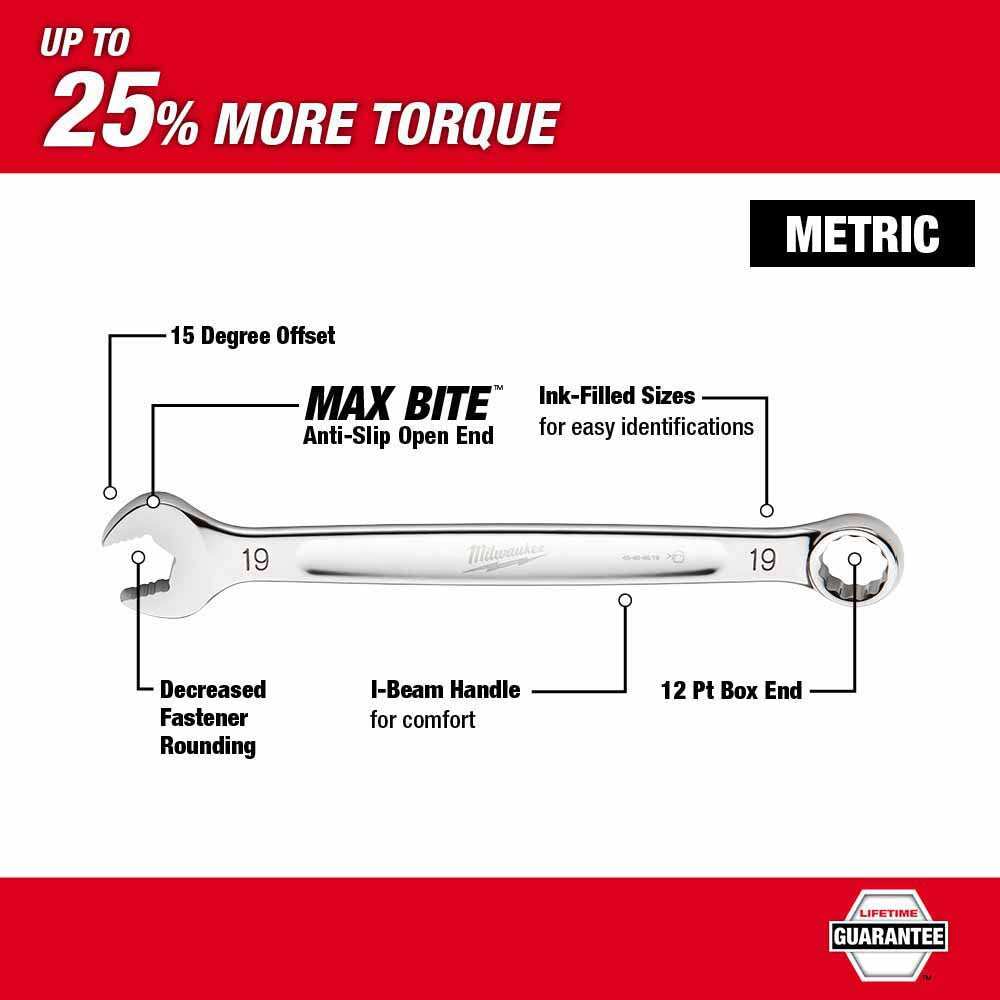 Milwaukee 45-96-9507 7mm Combination Wrench - 3