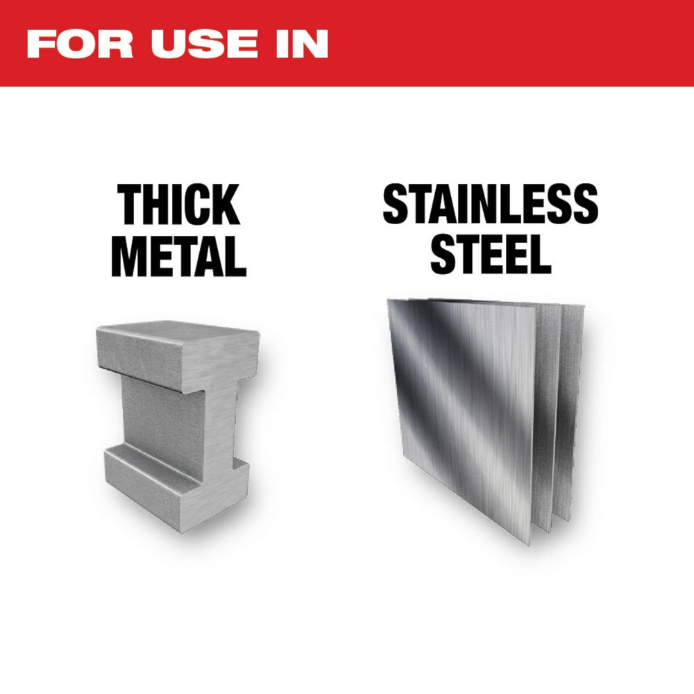 Milwaukee 48-00-5503 12” 7TPI The TORCH™ with Carbide Teeth SAWZALL® Blade 5PK - 4