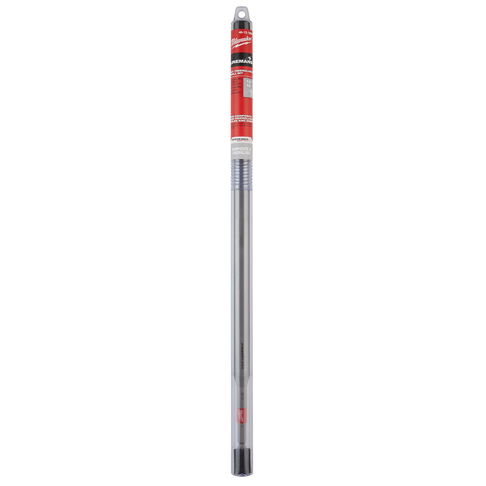 Milwaukee 48-13-7809 15/16"x22" Shockwave™  Impact Duty™  Lineman's Fiberglass Drill Bit