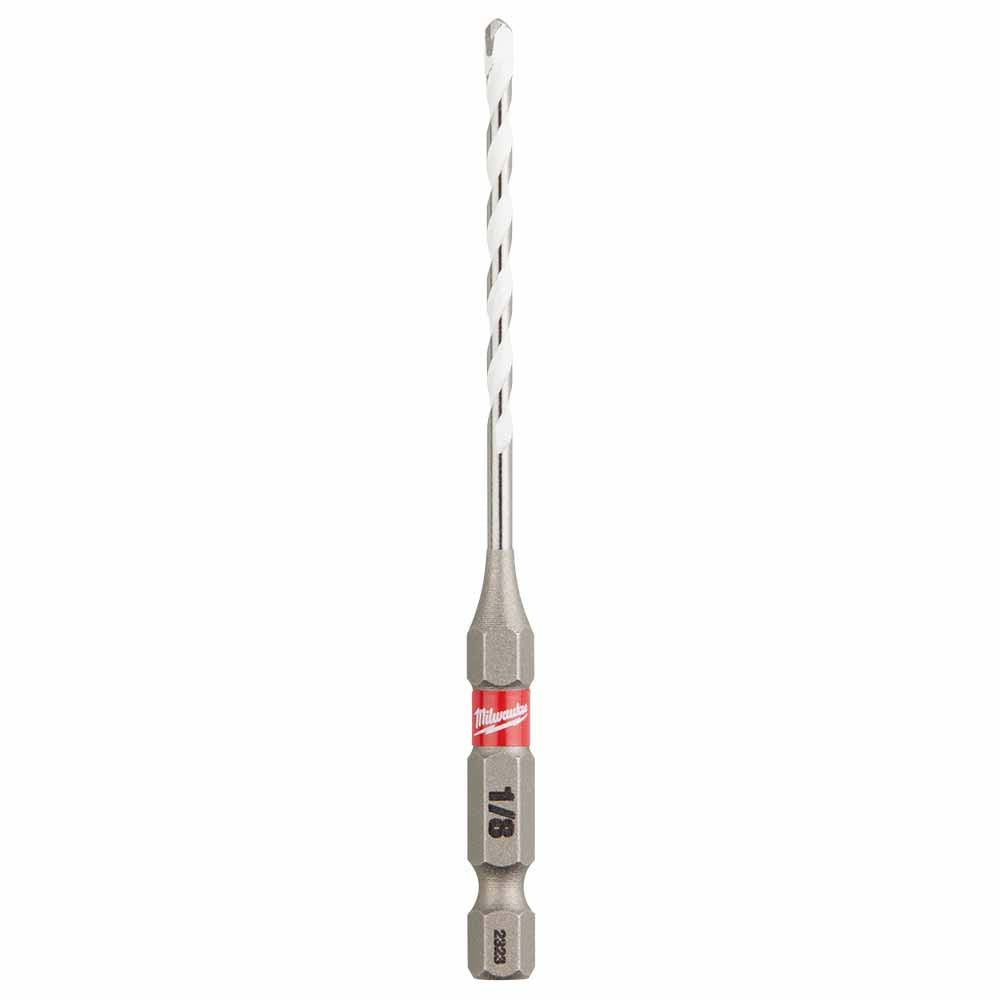 Milwaukee 48-20-8880 1/8" x 2" x 3-1/2" SHOCKWAVE Impact Duty Carbide Multi-Material Drill Bit - 12