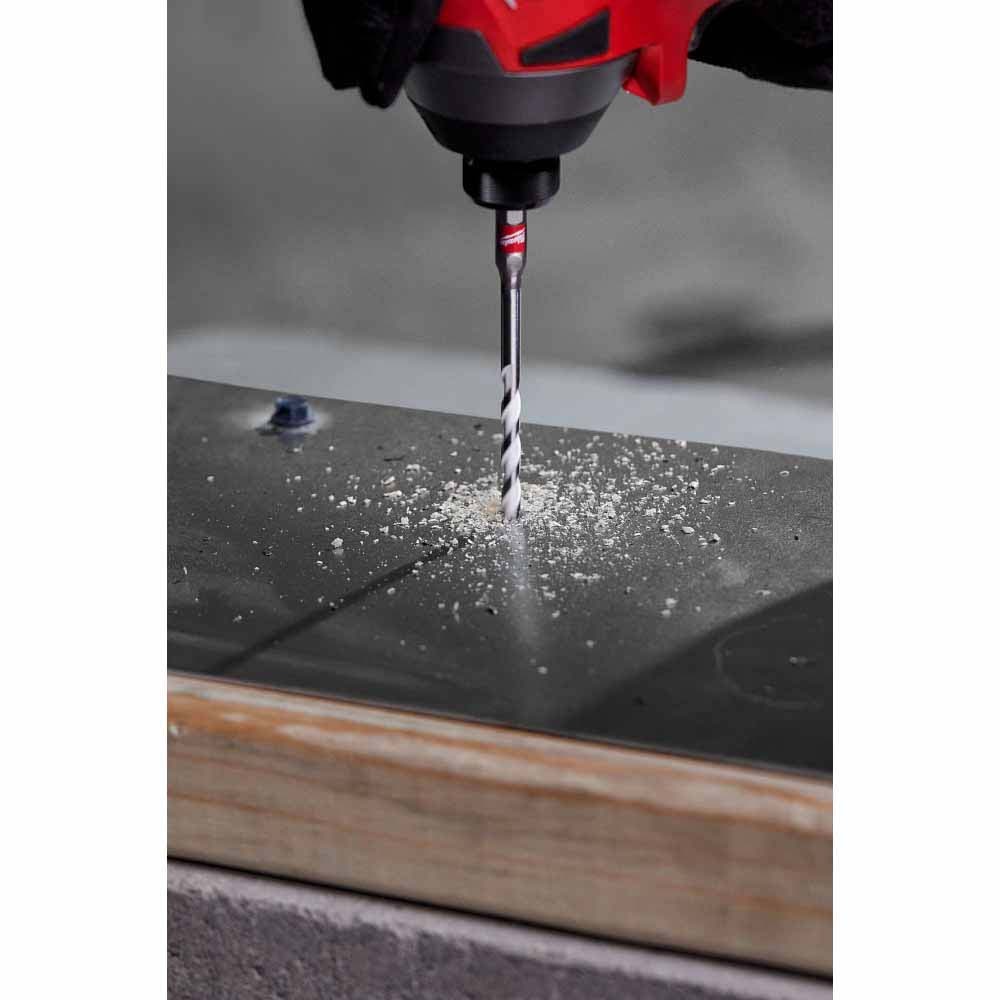 Milwaukee 48-20-8886 1/4" x 4" x 6" SHOCKWAVE Impact Duty Carbide Multi-Material Drill Bit - 9