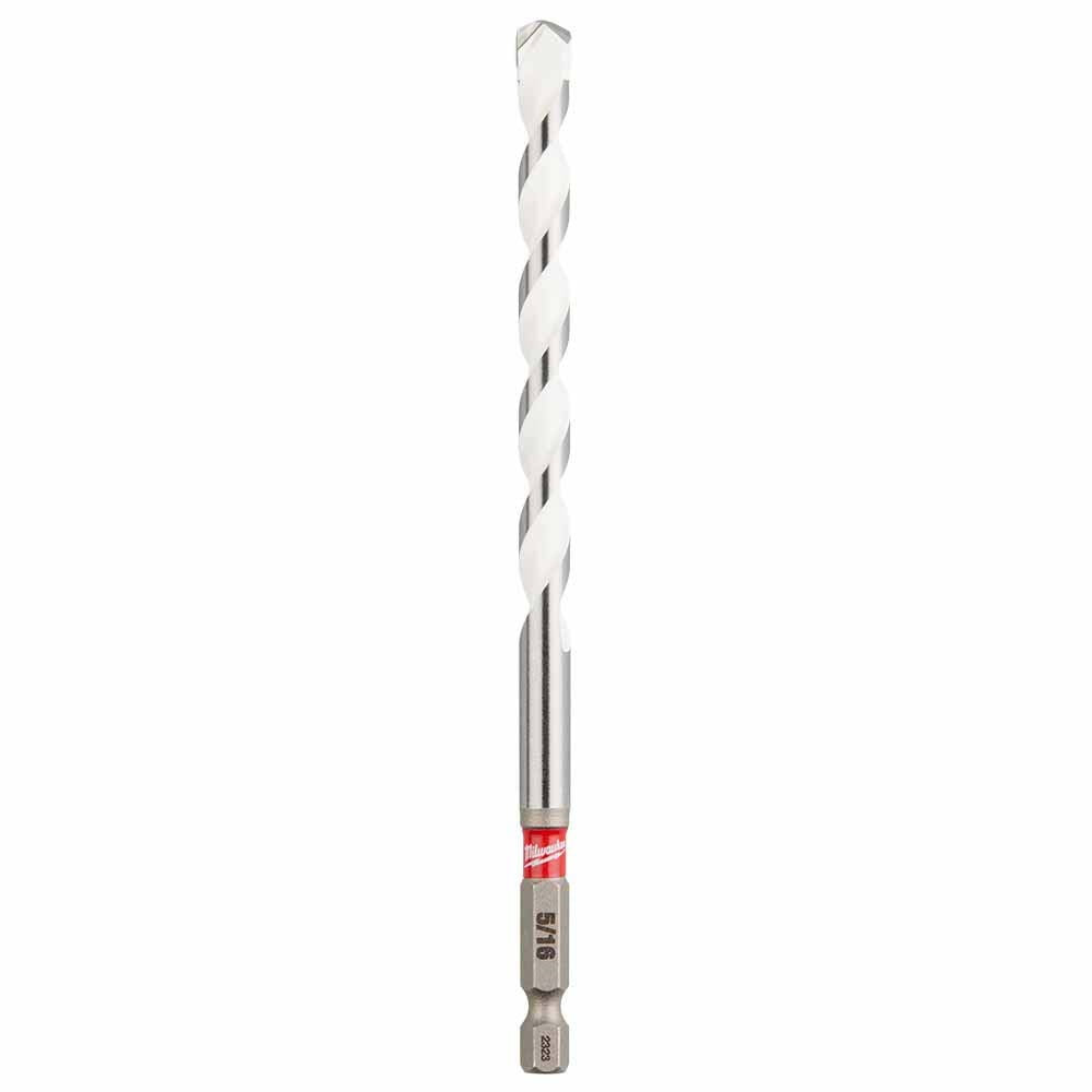 Milwaukee 48-20-8888 5/16" x 4" x 6" SHOCKWAVE Impact Duty Carbide Multi-Material Drill Bit - 12