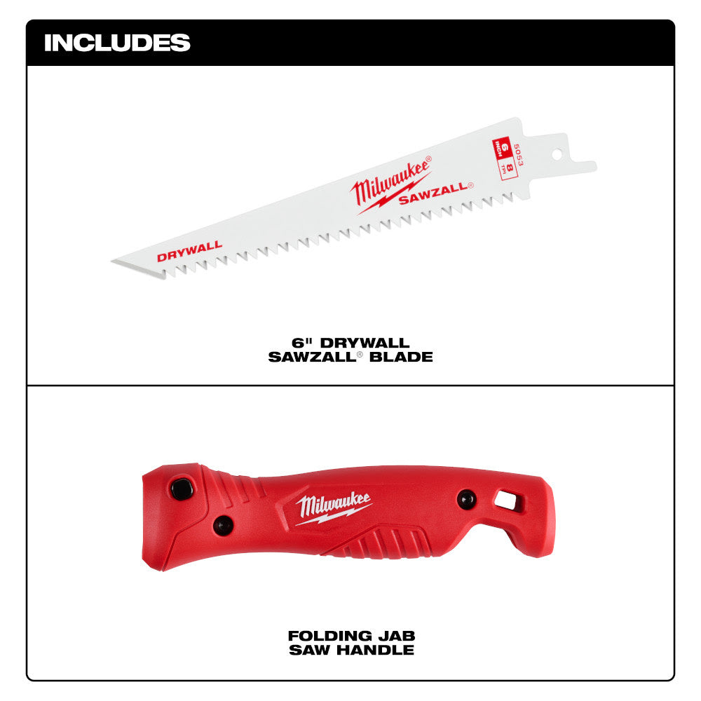 Milwaukee 48-22-0307 Folding Jab Saw - 2