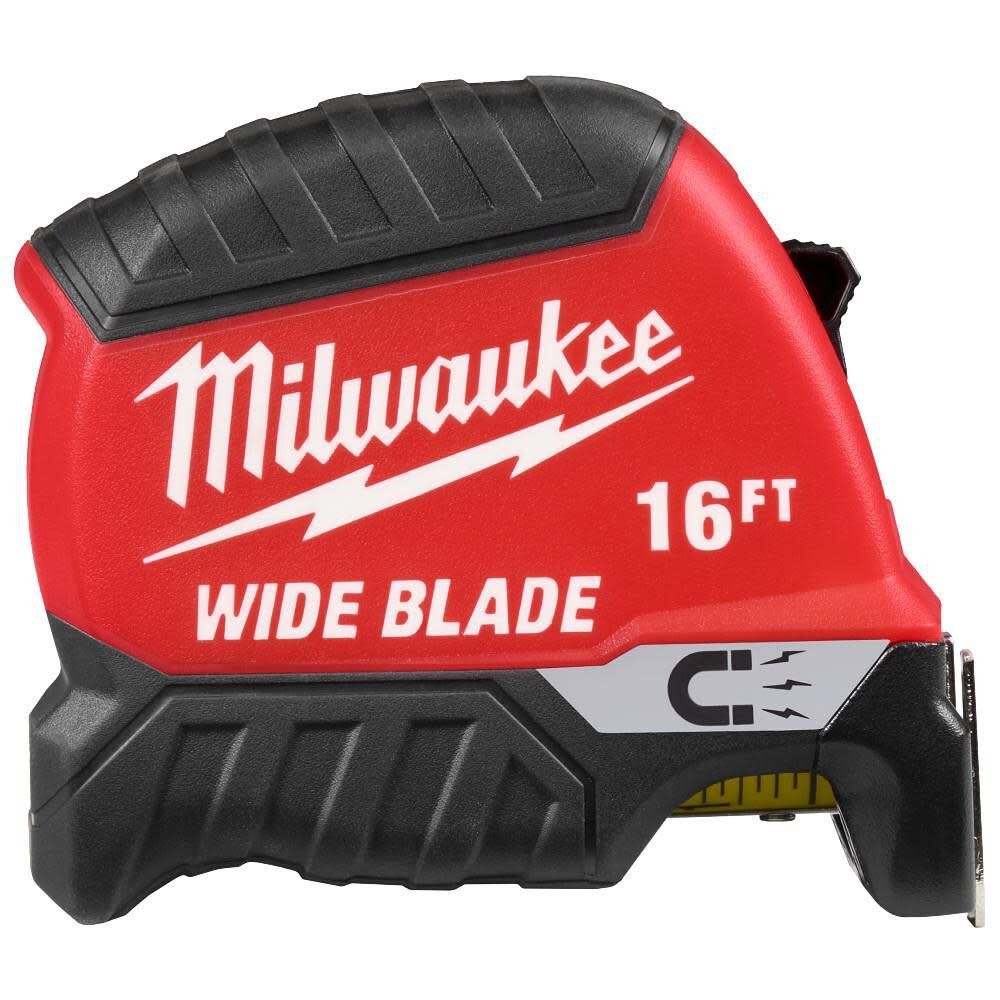 Milwaukee 48-22-1216M 16' Wide Blade Magnetic Tape Measure