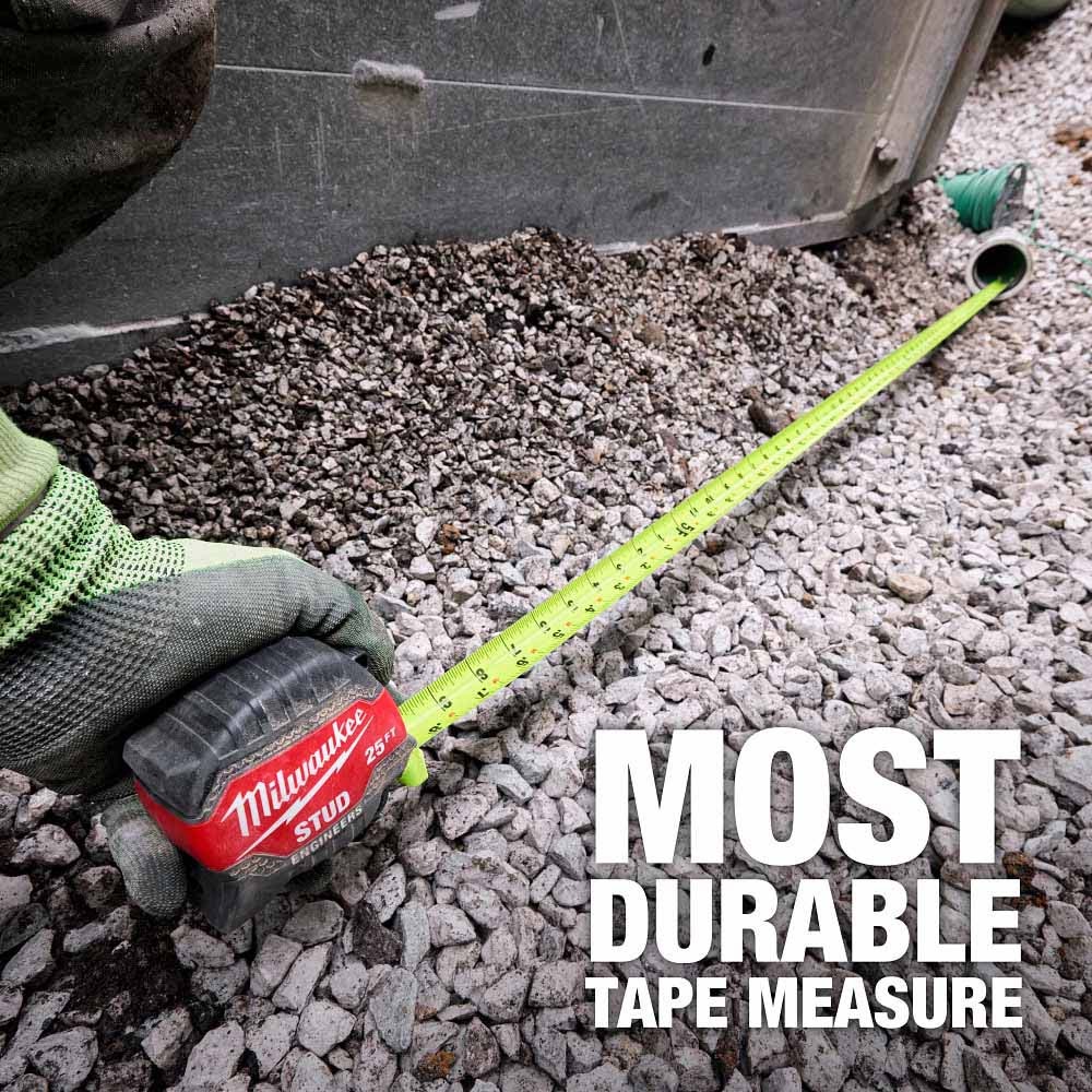 Milwaukee 48-22-1435E 35ft STUD Tape Measure with Engineer's Scale - 3