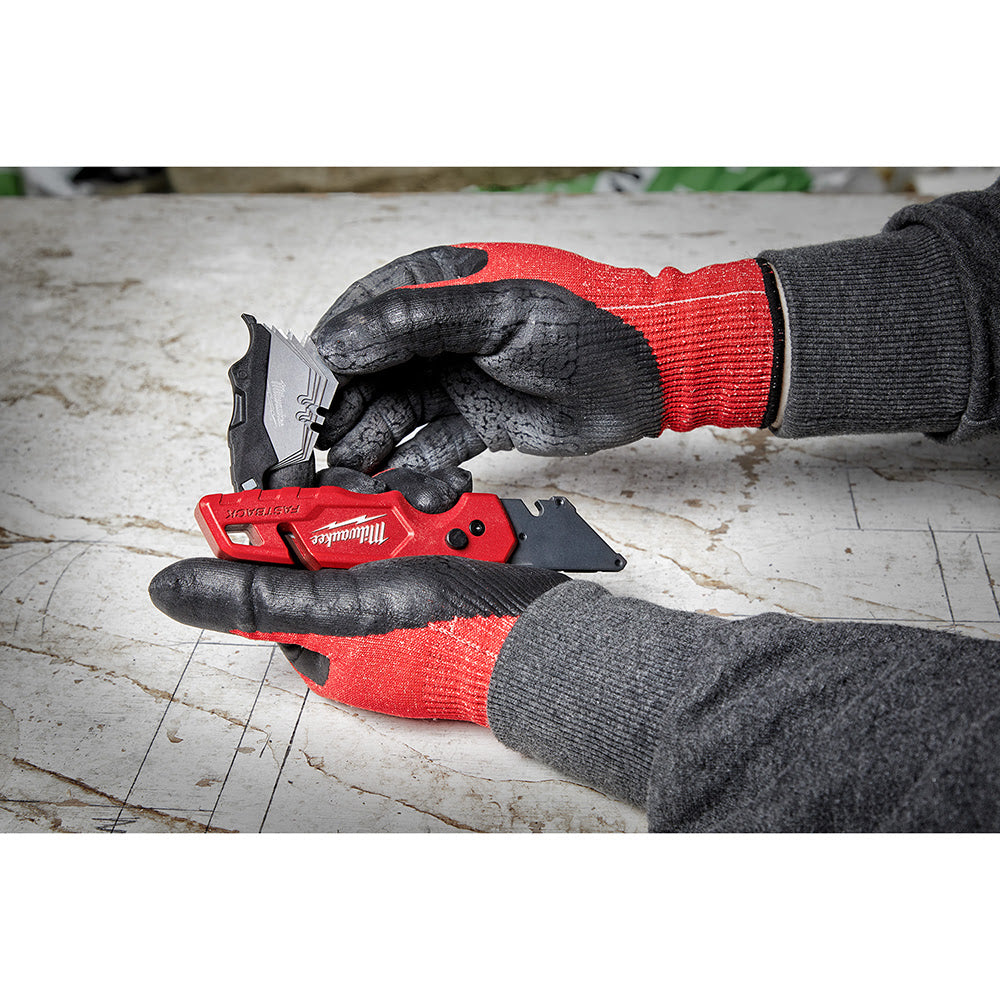 Milwaukee 48-22-1502 FASTBACK Folding Utility Knife w/ Blade Storage - 13